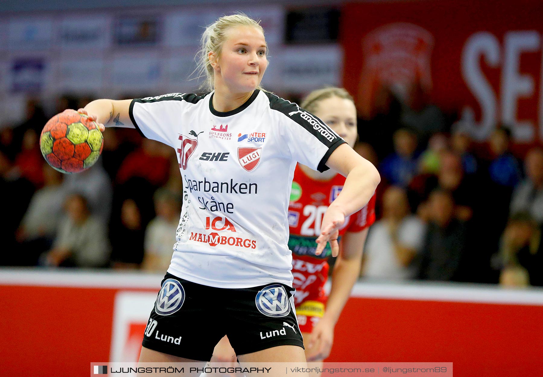 Skövde HF-Lugi HF 26-28,dam,Skövde Idrottshall,Skövde,Sverige,Handboll,,2019,228818