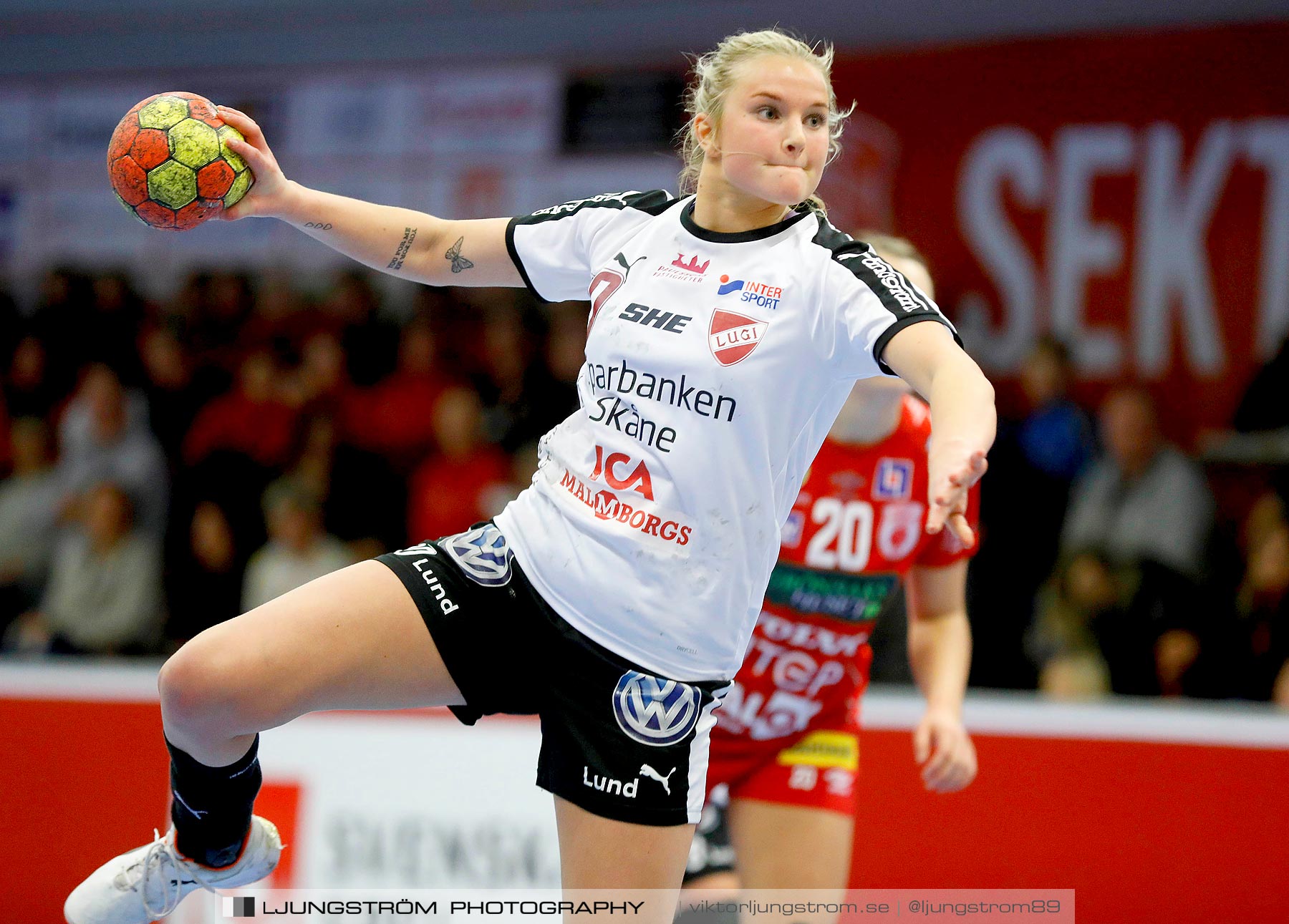 Skövde HF-Lugi HF 26-28,dam,Skövde Idrottshall,Skövde,Sverige,Handboll,,2019,228819