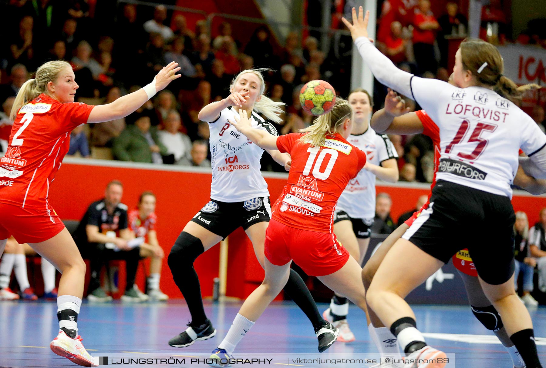 Skövde HF-Lugi HF 26-28,dam,Skövde Idrottshall,Skövde,Sverige,Handboll,,2019,228825