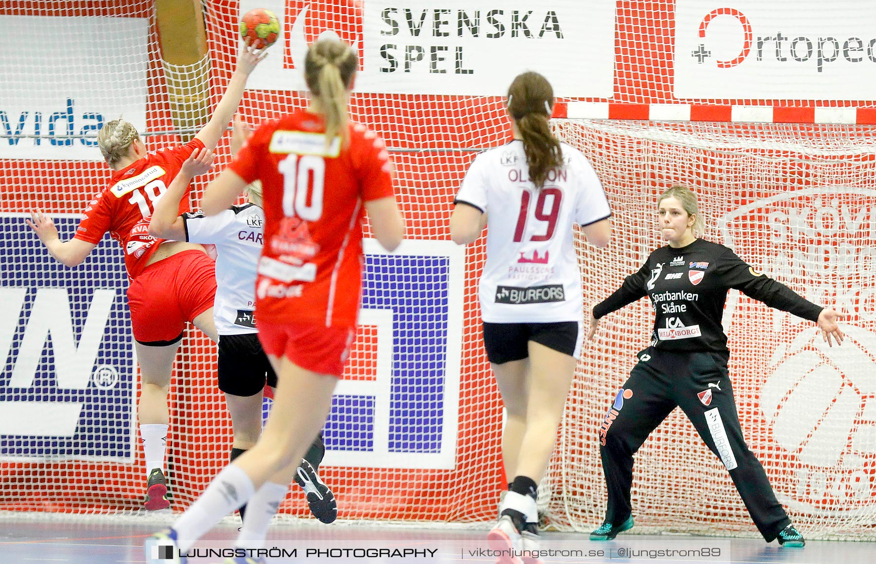 Skövde HF-Lugi HF 26-28,dam,Skövde Idrottshall,Skövde,Sverige,Handboll,,2019,228829