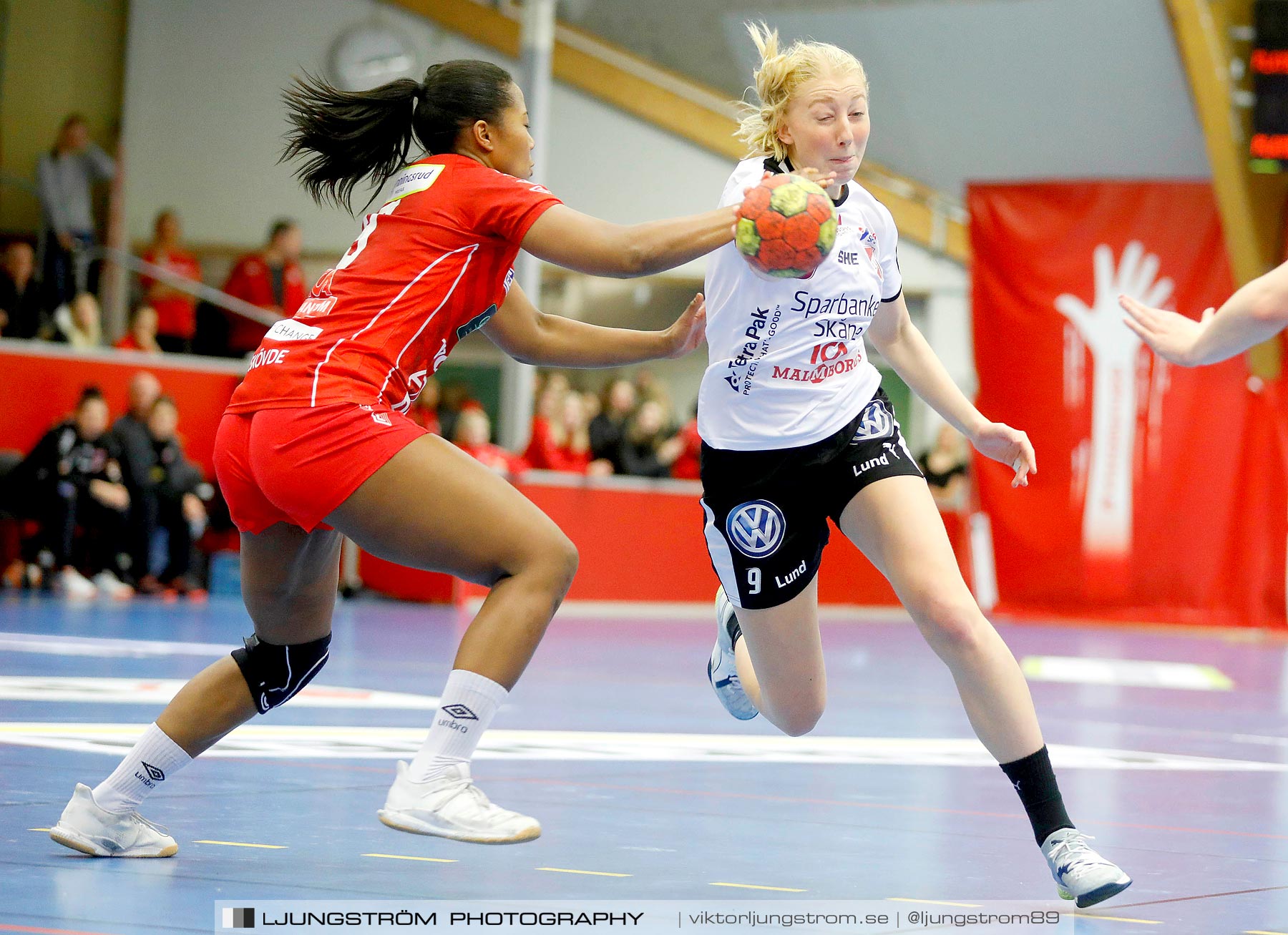 Skövde HF-Lugi HF 26-28,dam,Skövde Idrottshall,Skövde,Sverige,Handboll,,2019,228840