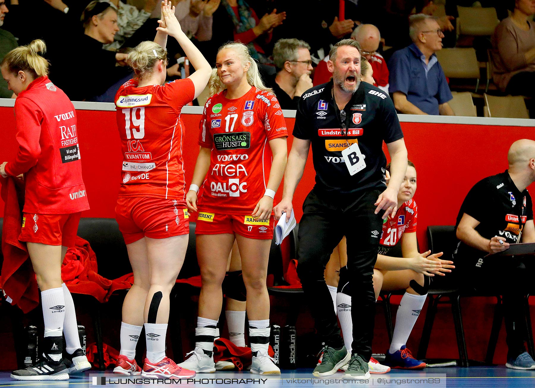 Skövde HF-Lugi HF 26-28,dam,Skövde Idrottshall,Skövde,Sverige,Handboll,,2019,228860