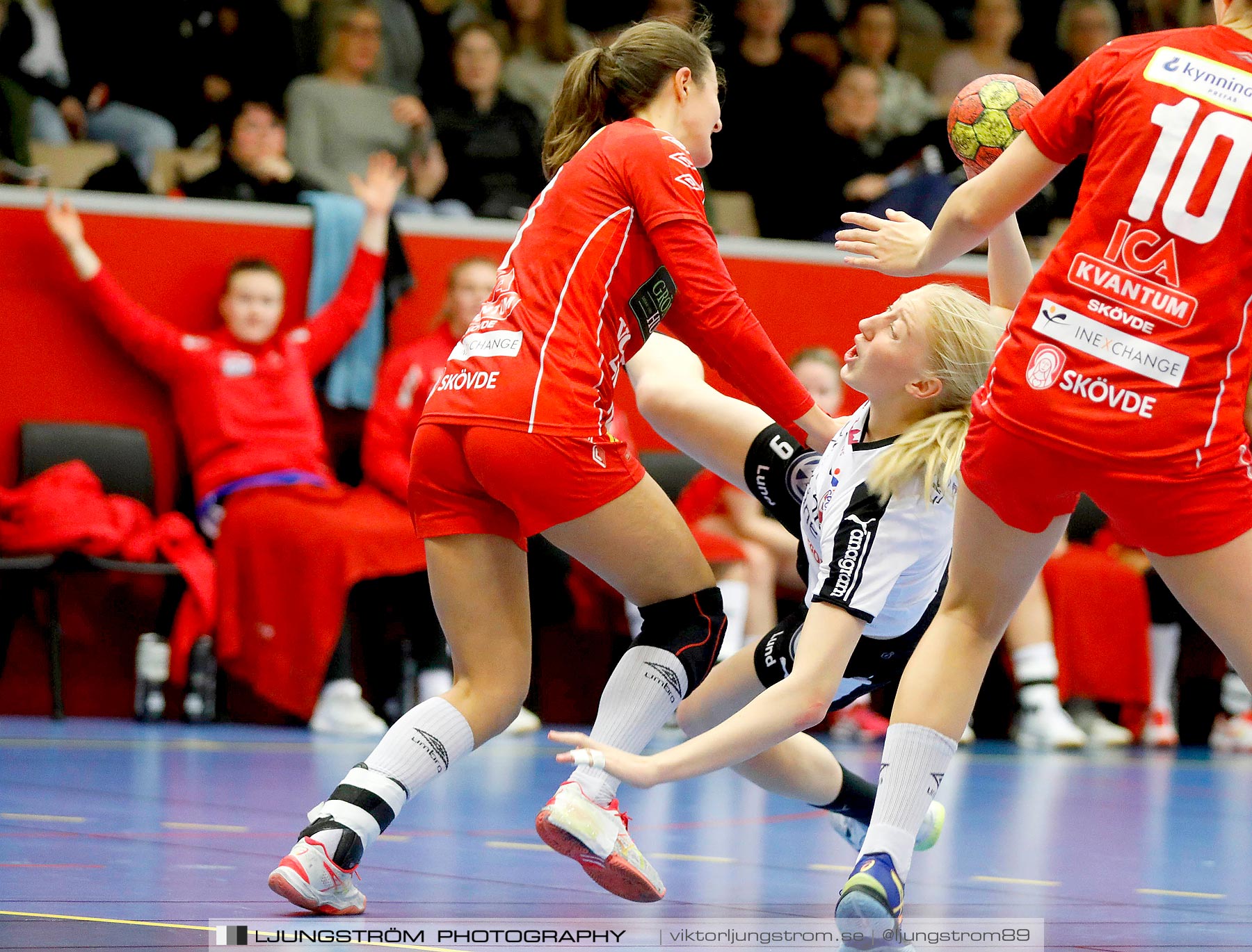 Skövde HF-Lugi HF 26-28,dam,Skövde Idrottshall,Skövde,Sverige,Handboll,,2019,228862