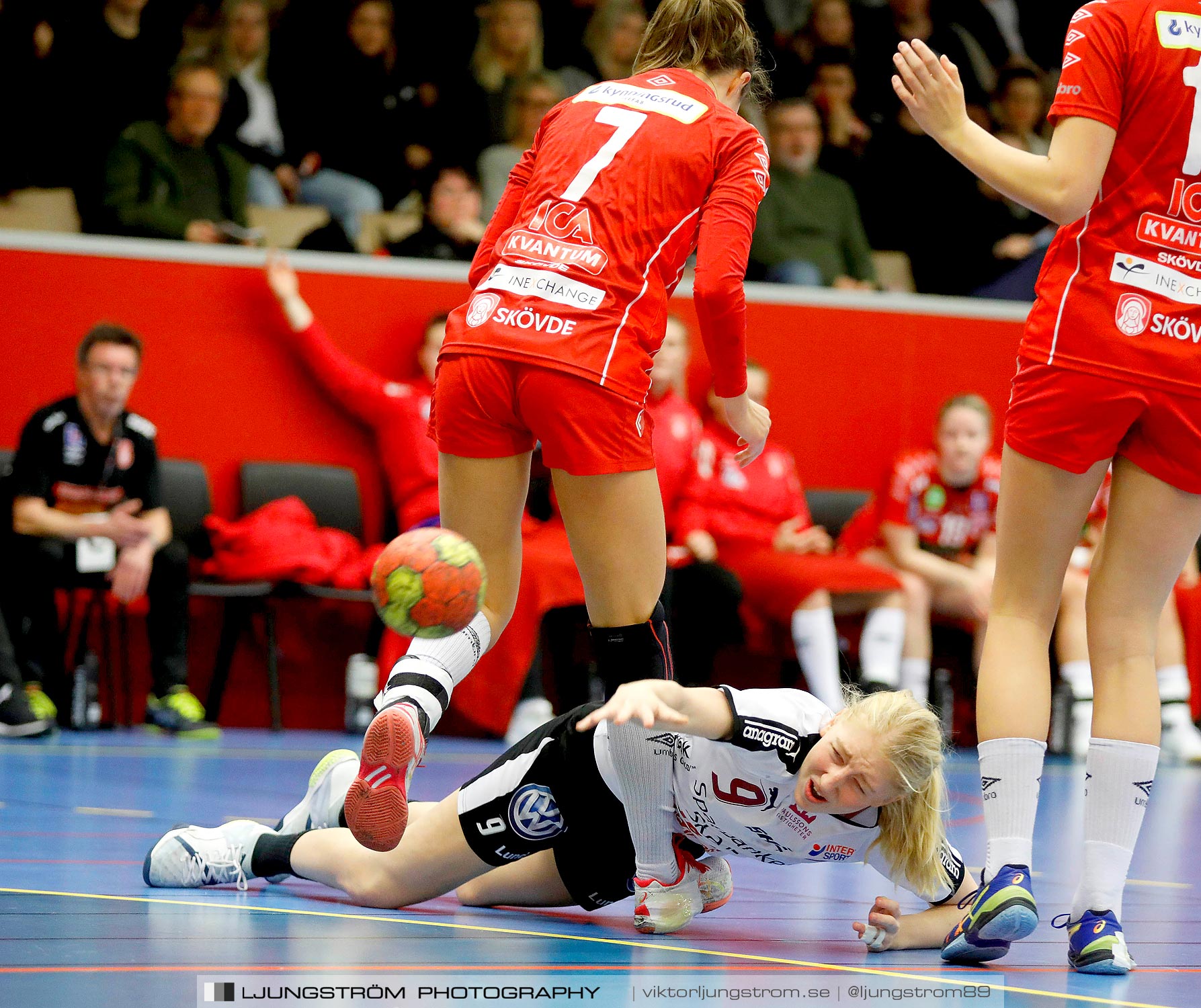 Skövde HF-Lugi HF 26-28,dam,Skövde Idrottshall,Skövde,Sverige,Handboll,,2019,228864