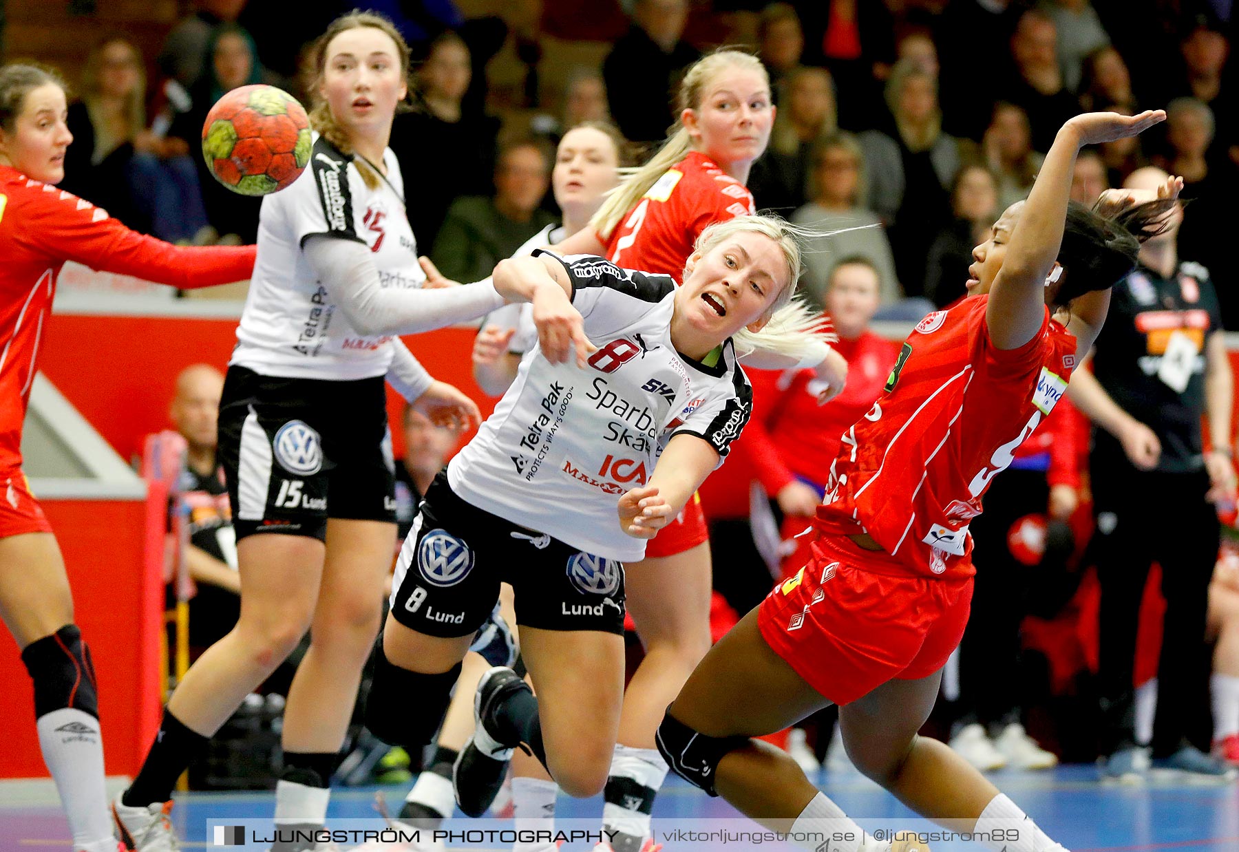 Skövde HF-Lugi HF 26-28,dam,Skövde Idrottshall,Skövde,Sverige,Handboll,,2019,228872