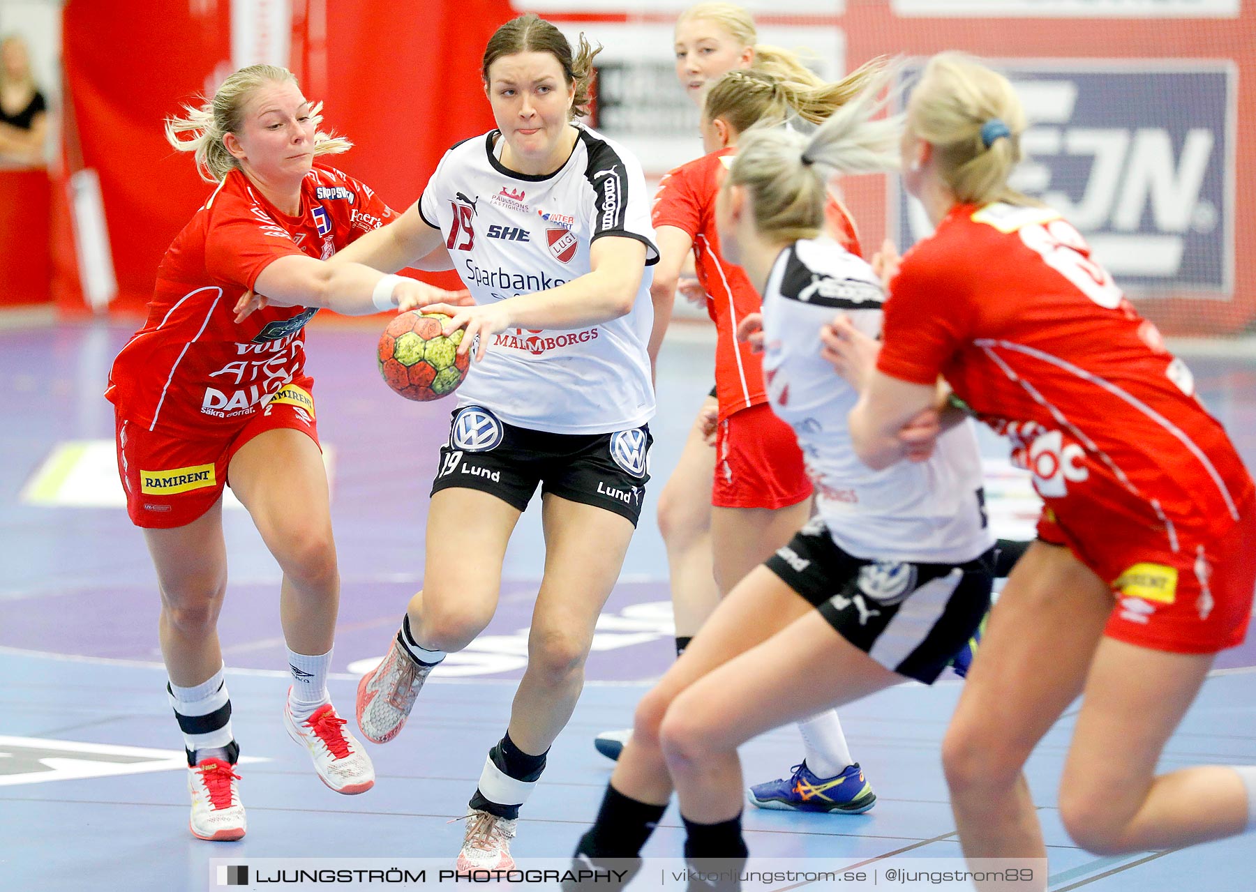 Skövde HF-Lugi HF 26-28,dam,Skövde Idrottshall,Skövde,Sverige,Handboll,,2019,228874