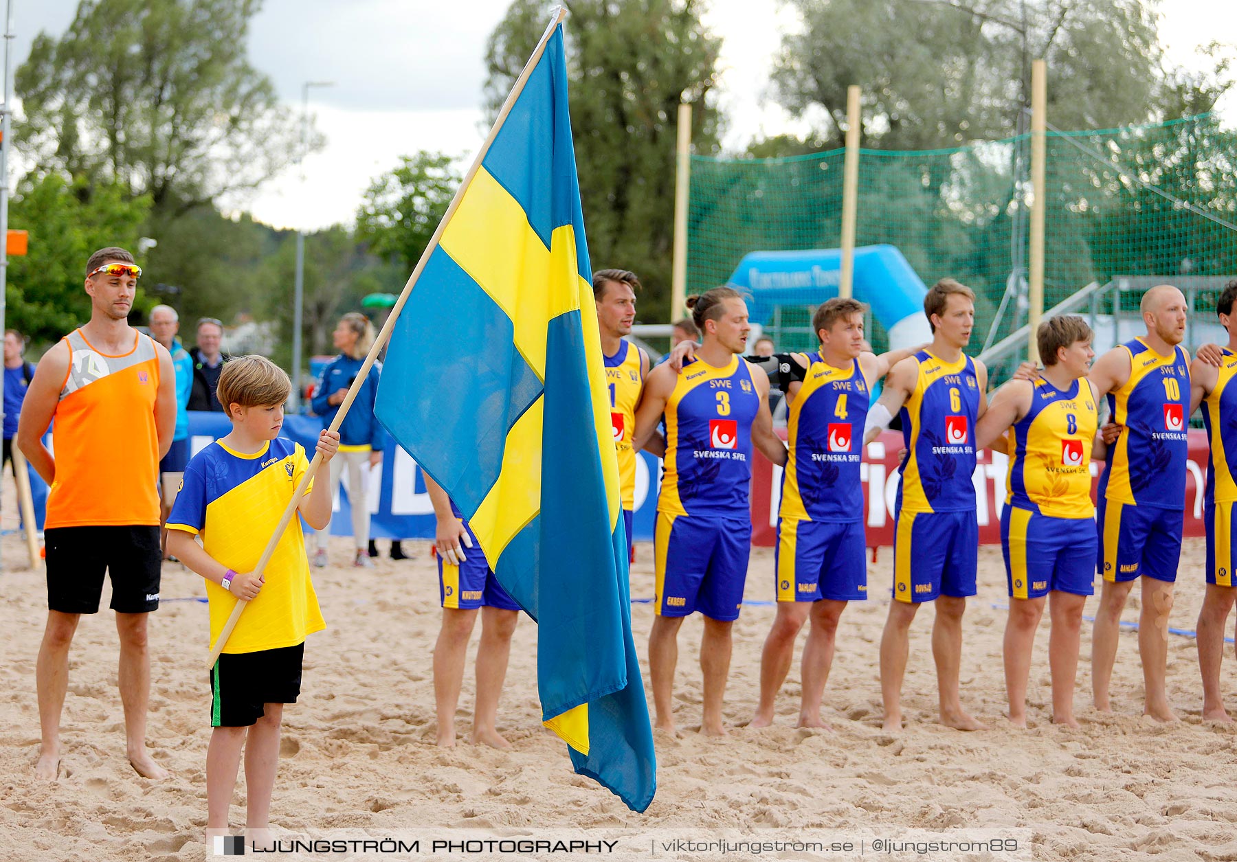 Sverige-Norge Herrar 2-0,herr,Sturebadet,Ulricehamn,Sverige,Beachhandboll,Handboll,2019,229206