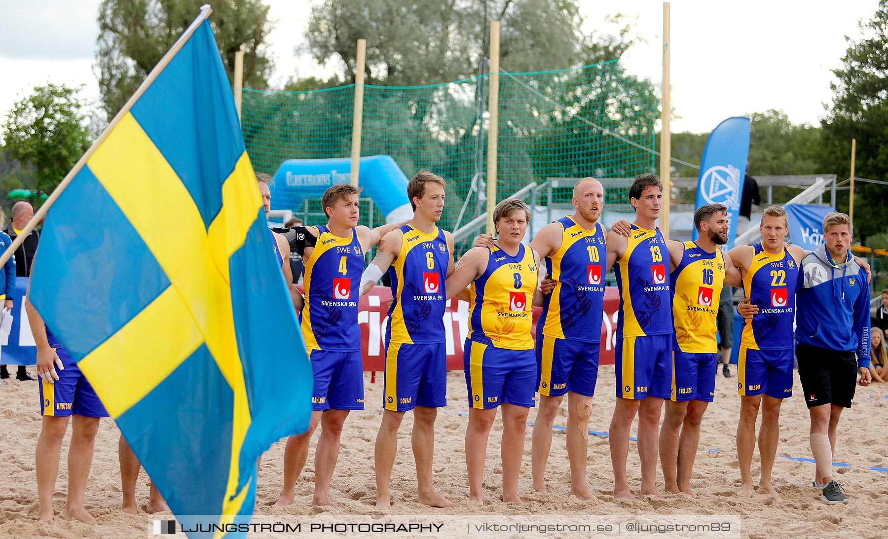 Sverige-Norge Herrar 2-0,herr,Sturebadet,Ulricehamn,Sverige,Beachhandboll,Handboll,2019,229207