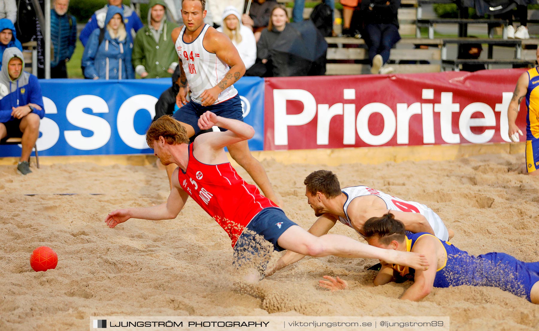 Sverige-Norge Herrar 2-0,herr,Sturebadet,Ulricehamn,Sverige,Beachhandboll,Handboll,2019,229245