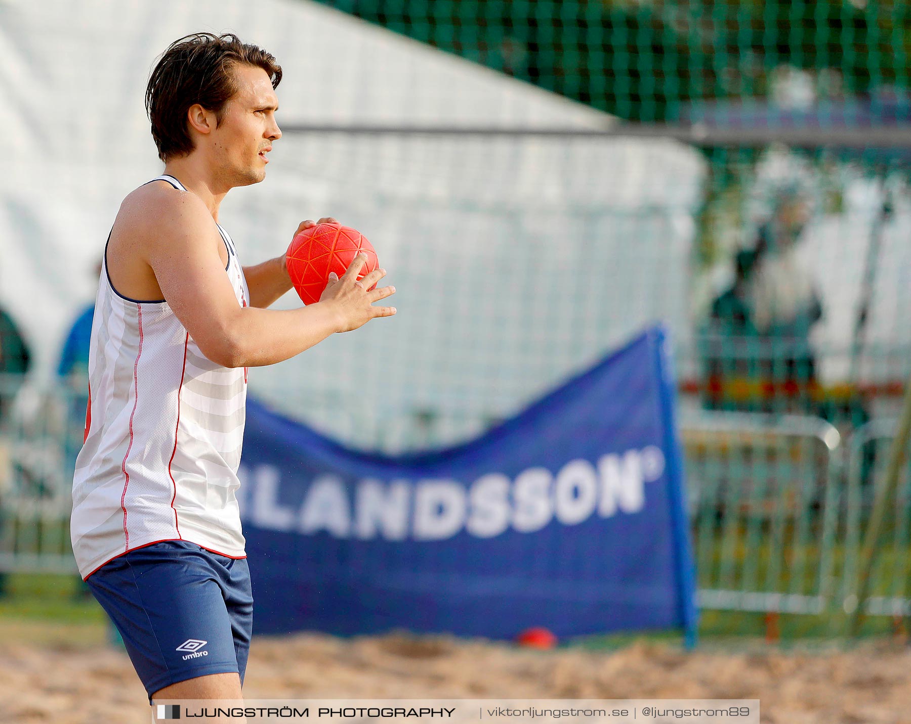 Sverige-Norge Herrar 2-0,herr,Sturebadet,Ulricehamn,Sverige,Beachhandboll,Handboll,2019,229264