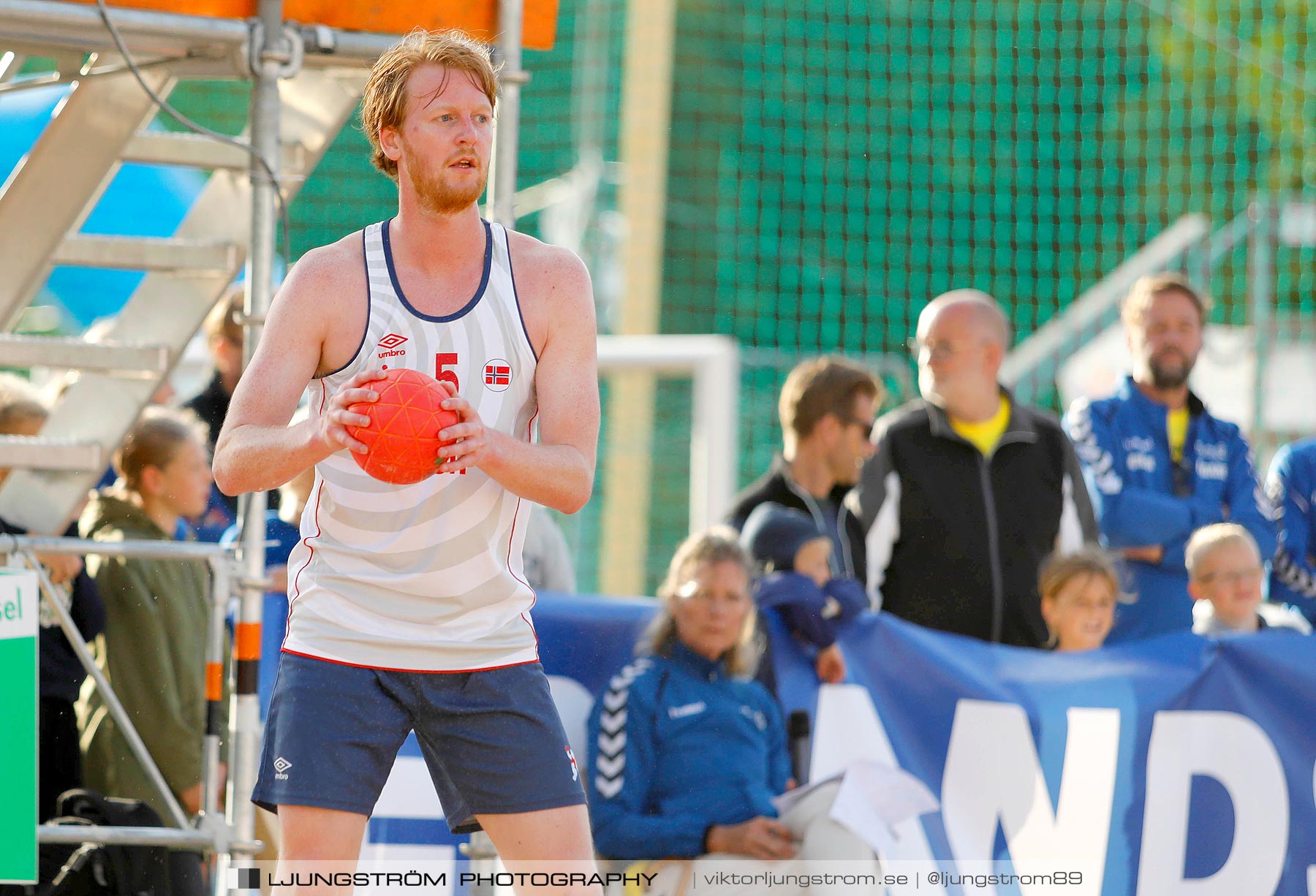 Sverige-Norge Herrar 2-0,herr,Sturebadet,Ulricehamn,Sverige,Beachhandboll,Handboll,2019,229307