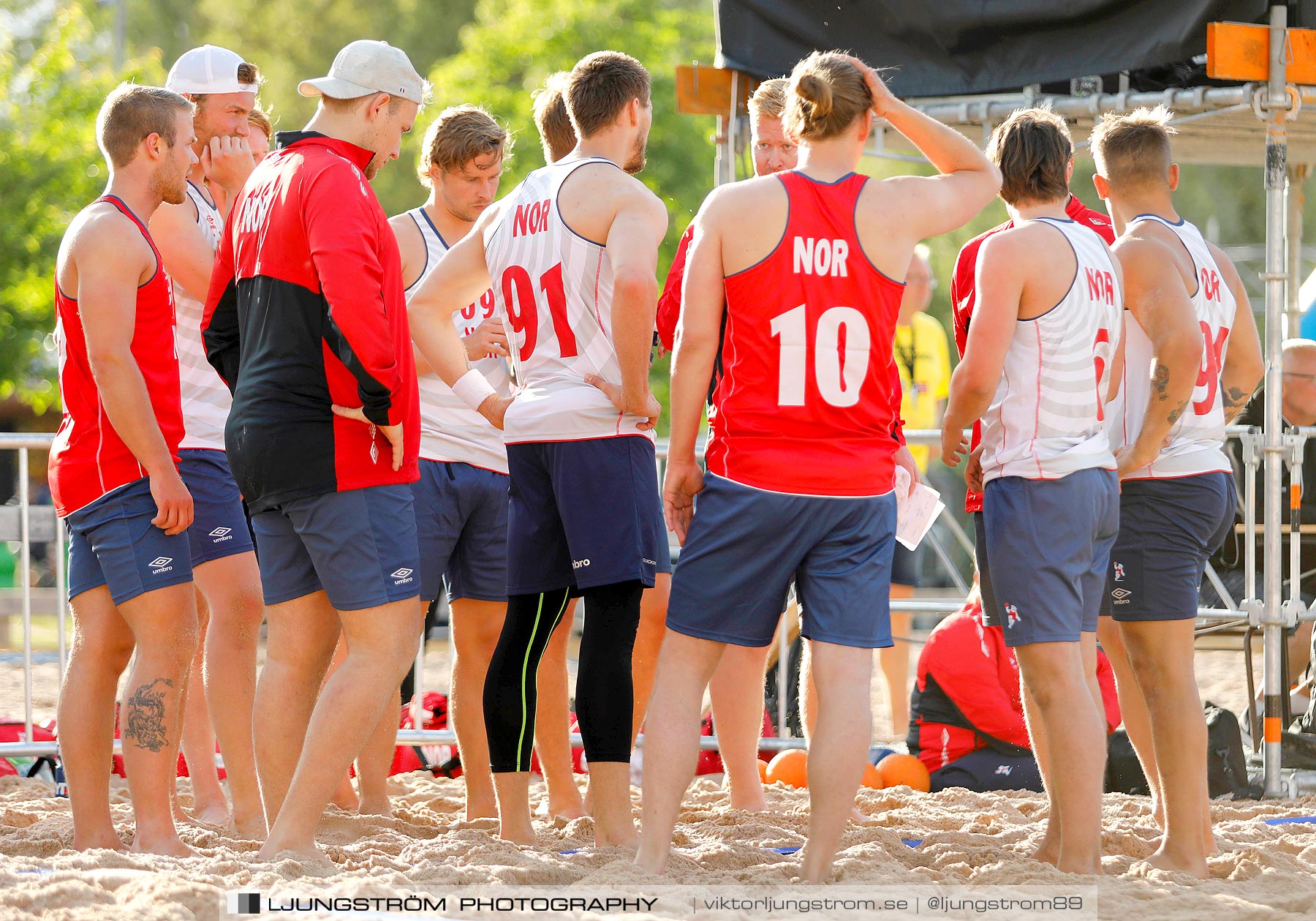 Sverige-Norge Herrar 2-0,herr,Sturebadet,Ulricehamn,Sverige,Beachhandboll,Handboll,2019,229315