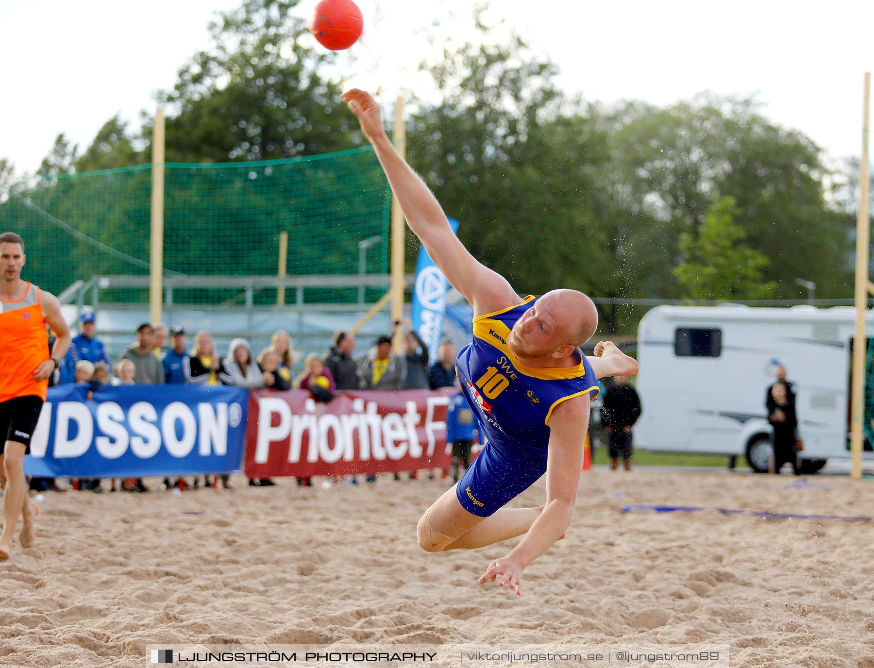 Sverige-Norge Herrar 2-0,herr,Sturebadet,Ulricehamn,Sverige,Beachhandboll,Handboll,2019,229332