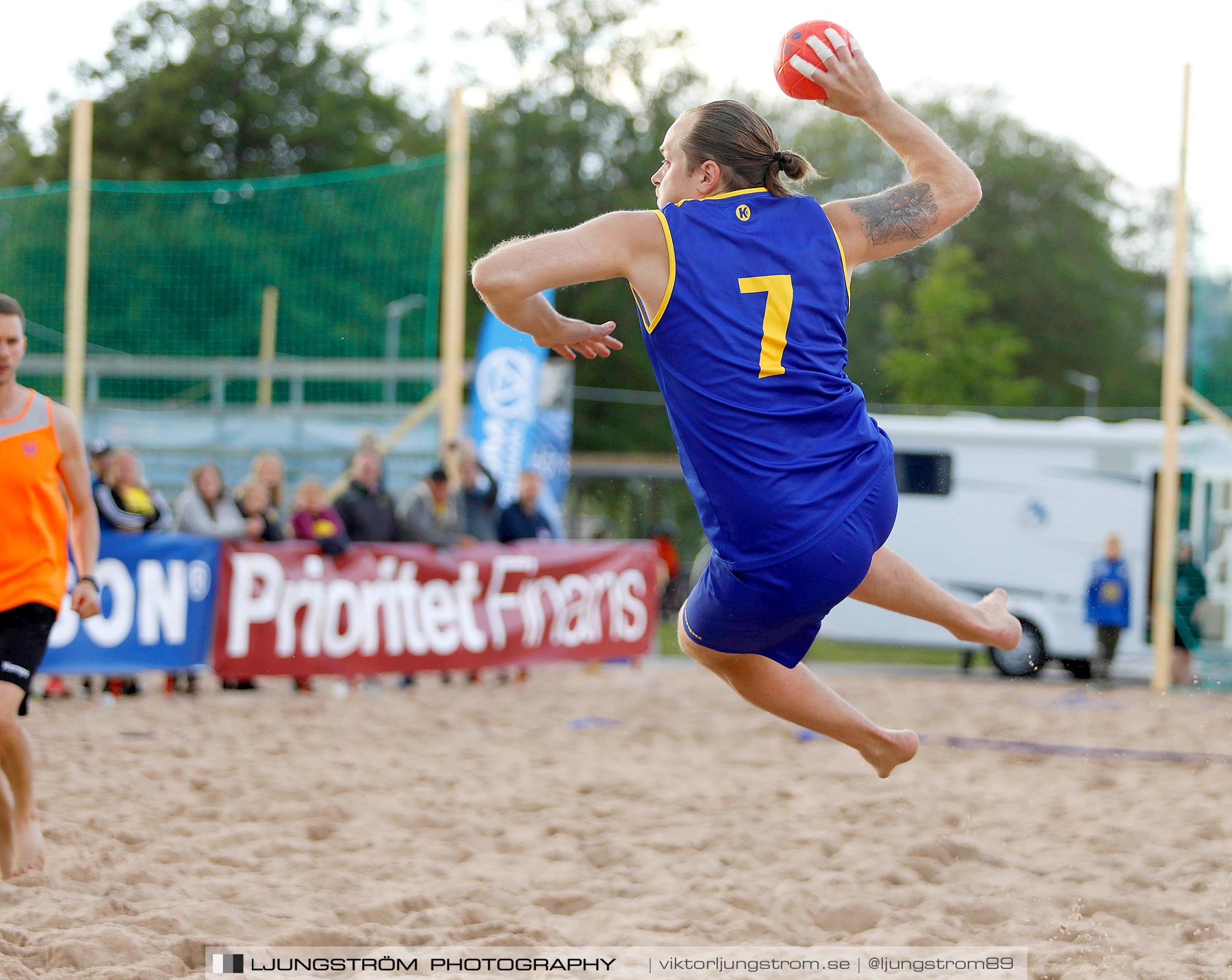 Sverige-Norge Herrar 2-0,herr,Sturebadet,Ulricehamn,Sverige,Beachhandboll,Handboll,2019,229343