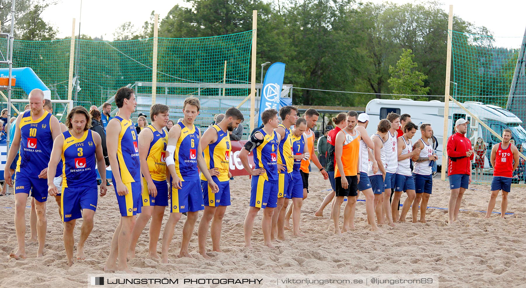 Sverige-Norge Herrar 2-0,herr,Sturebadet,Ulricehamn,Sverige,Beachhandboll,Handboll,2019,229352