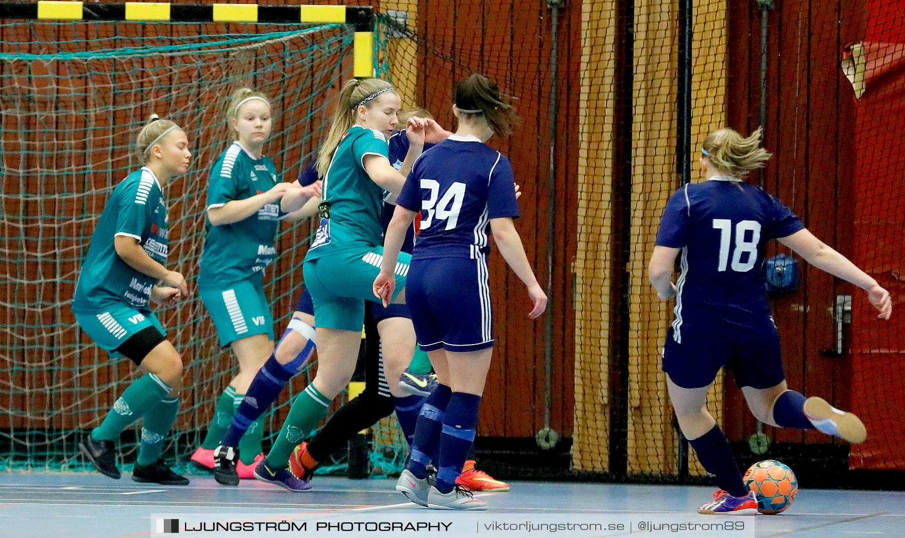 Dina-cupen 2020 Råtorps IK-Våmbs IF 1 3-1,dam,Idrottshallen,Töreboda,Sverige,Futsal,,2020,229620