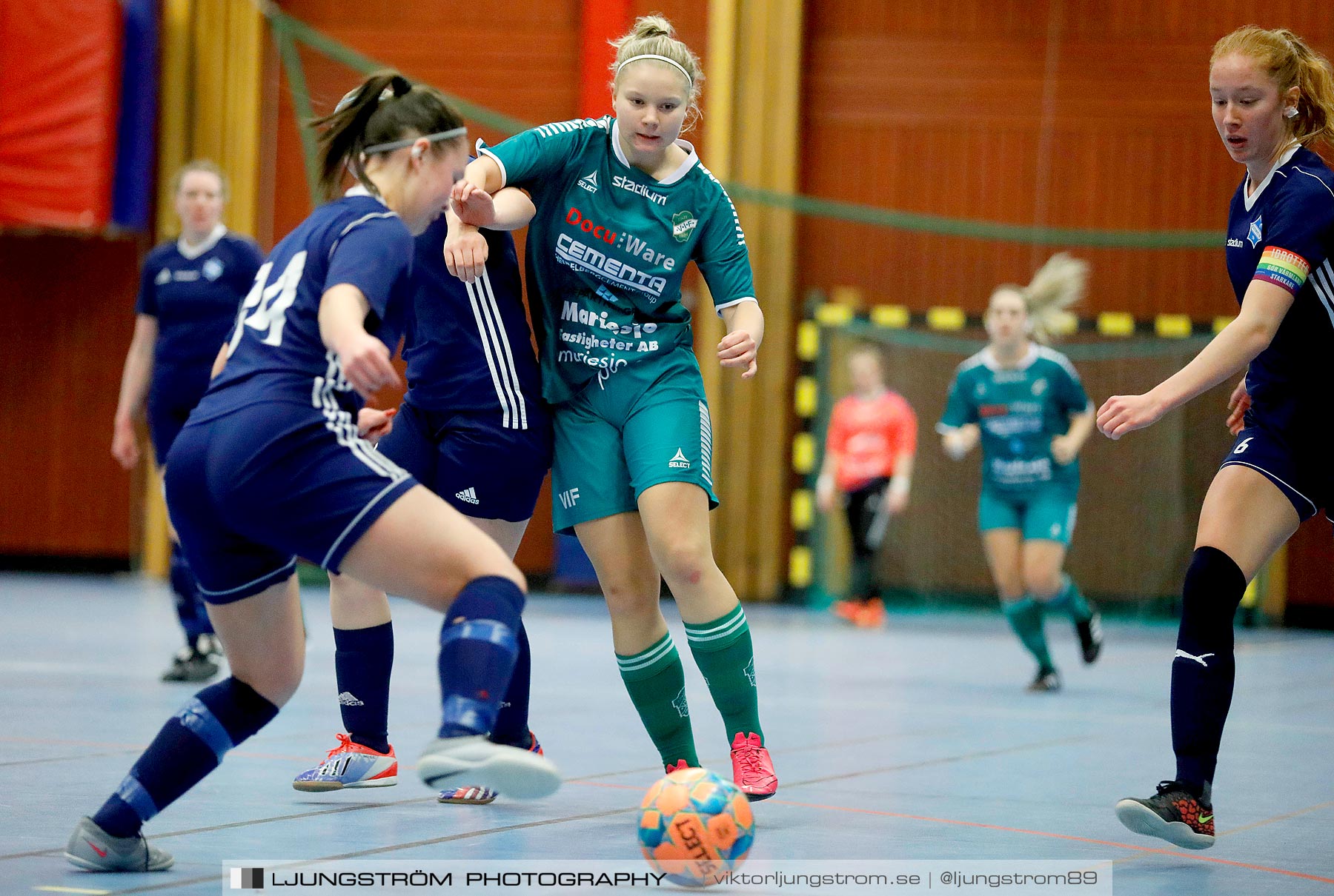 Dina-cupen 2020 Råtorps IK-Våmbs IF 1 3-1,dam,Idrottshallen,Töreboda,Sverige,Futsal,,2020,229642