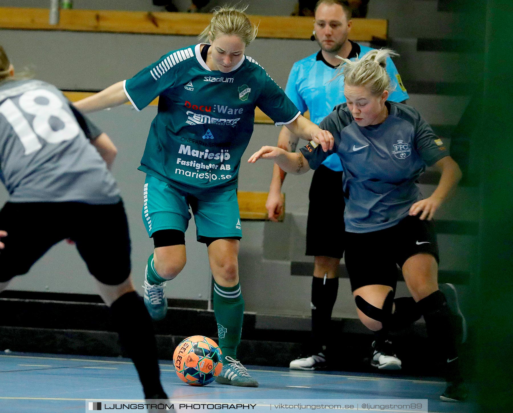 Dina-cupen 2020 1/2-final Falköping Futsal Club-Våmbs IF 2 2-0,dam,Idrottshallen,Töreboda,Sverige,Futsal,,2020,229725