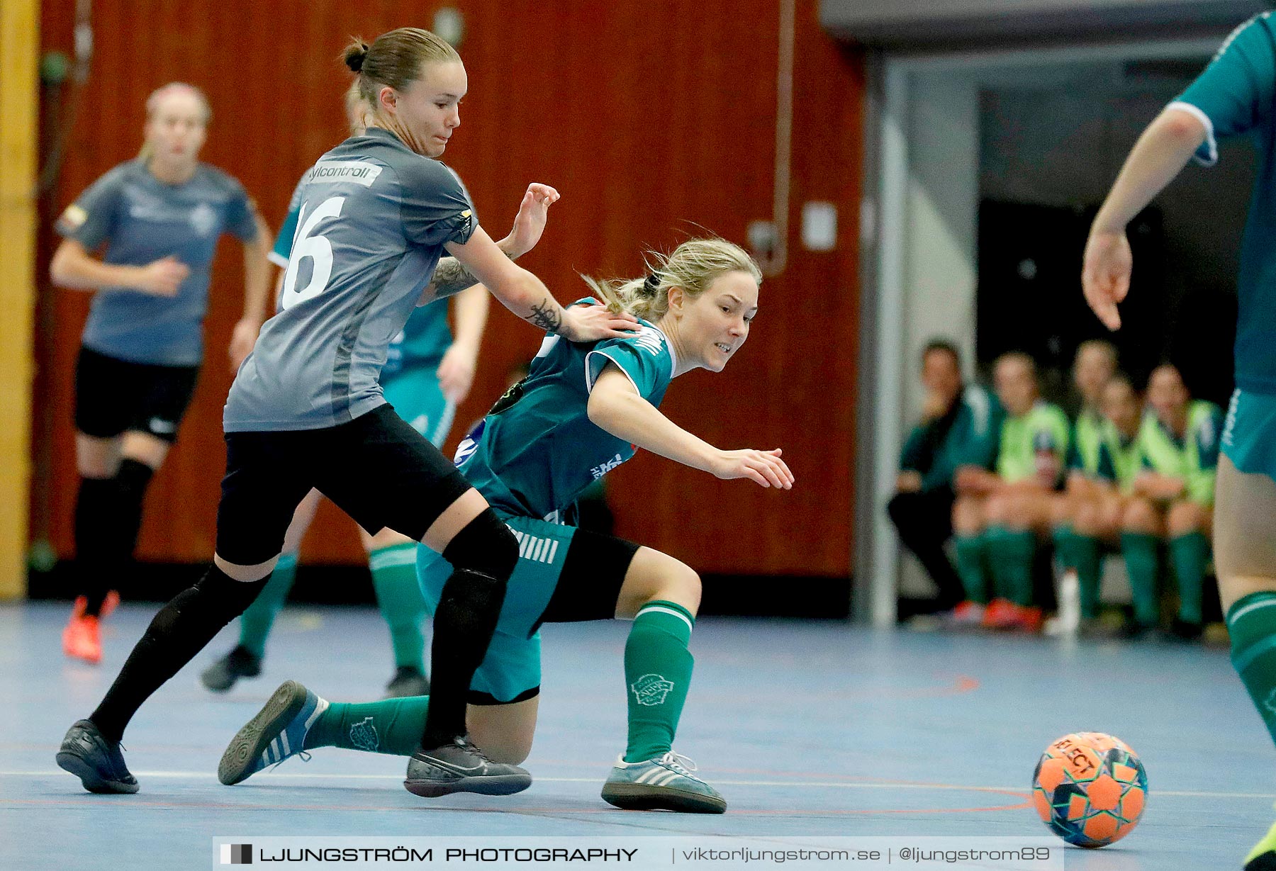 Dina-cupen 2020 1/2-final Falköping Futsal Club-Våmbs IF 2 2-0,dam,Idrottshallen,Töreboda,Sverige,Futsal,,2020,229729