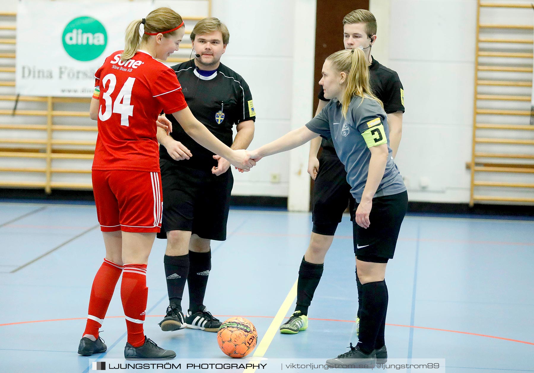 Dina-cupen 2020 FINAL Mariestads BoIS FF 1-Falköping Futsal Club 0-1,dam,Idrottshallen,Töreboda,Sverige,Futsal,,2020,229772