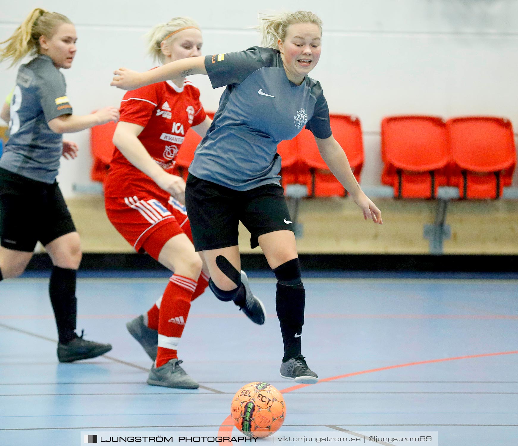 Dina-cupen 2020 FINAL Mariestads BoIS FF 1-Falköping Futsal Club 0-1,dam,Idrottshallen,Töreboda,Sverige,Futsal,,2020,229783