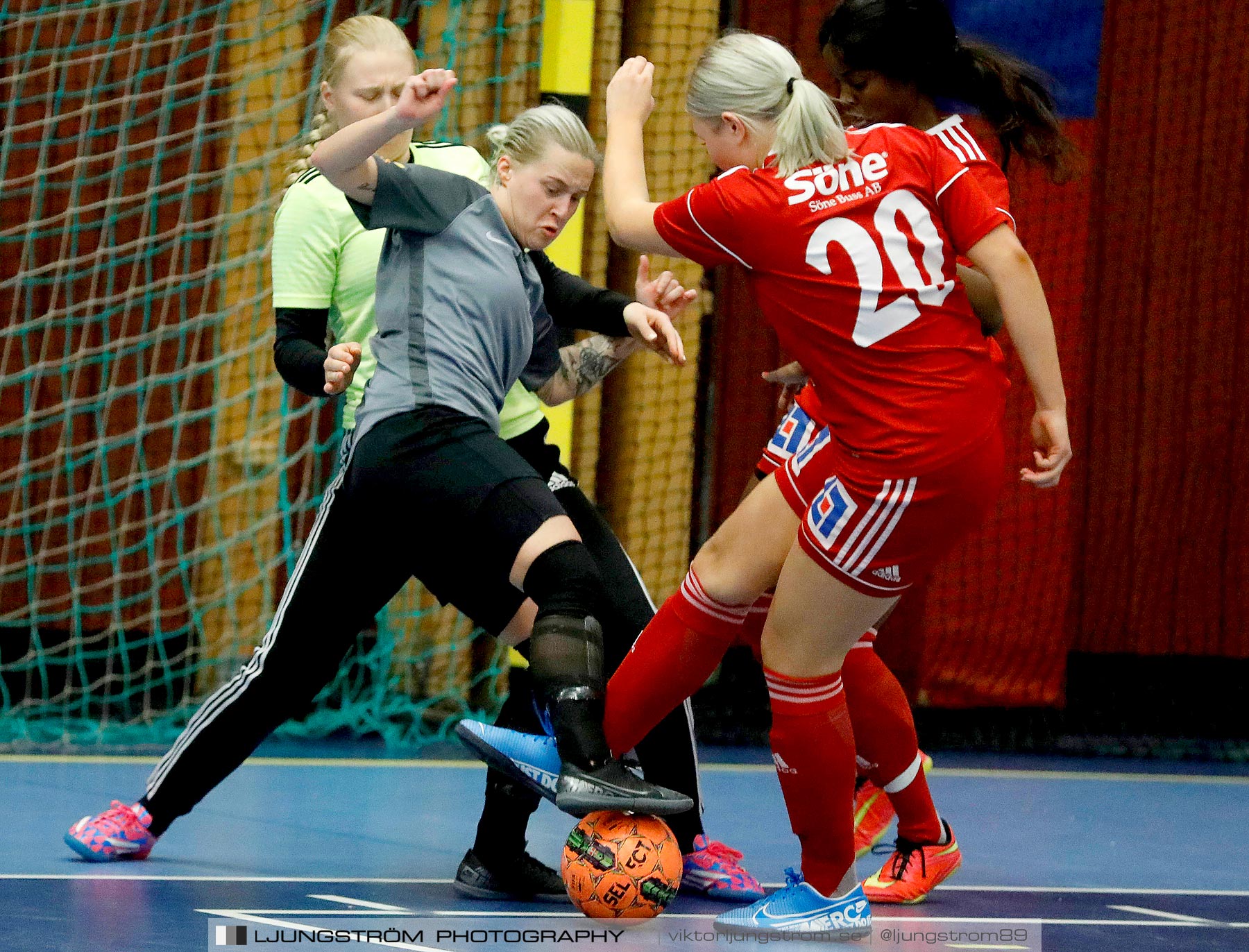 Dina-cupen 2020 FINAL Mariestads BoIS FF 1-Falköping Futsal Club 0-1,dam,Idrottshallen,Töreboda,Sverige,Futsal,,2020,229789