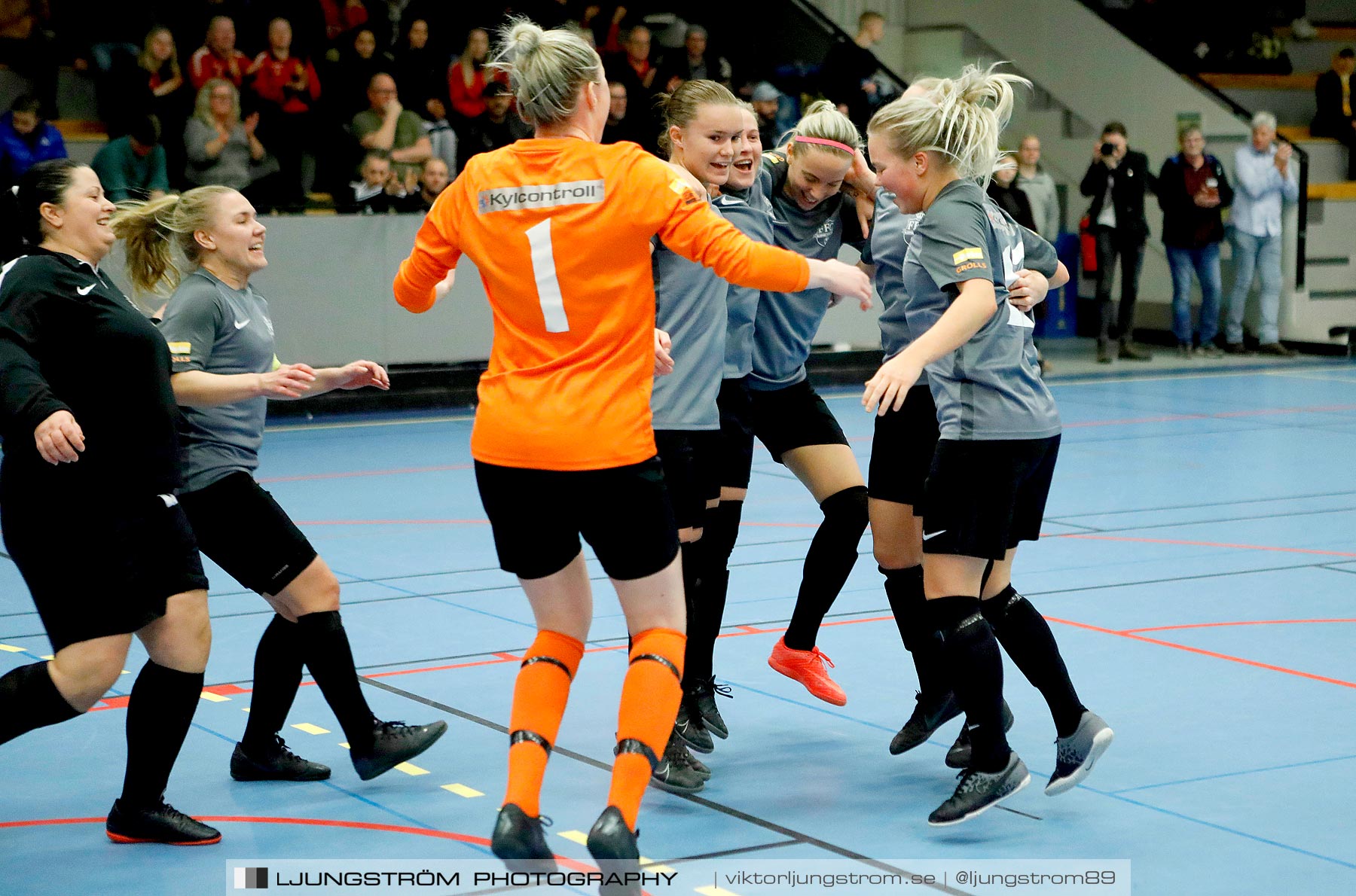 Dina-cupen 2020 FINAL Mariestads BoIS FF 1-Falköping Futsal Club 0-1,dam,Idrottshallen,Töreboda,Sverige,Futsal,,2020,229852