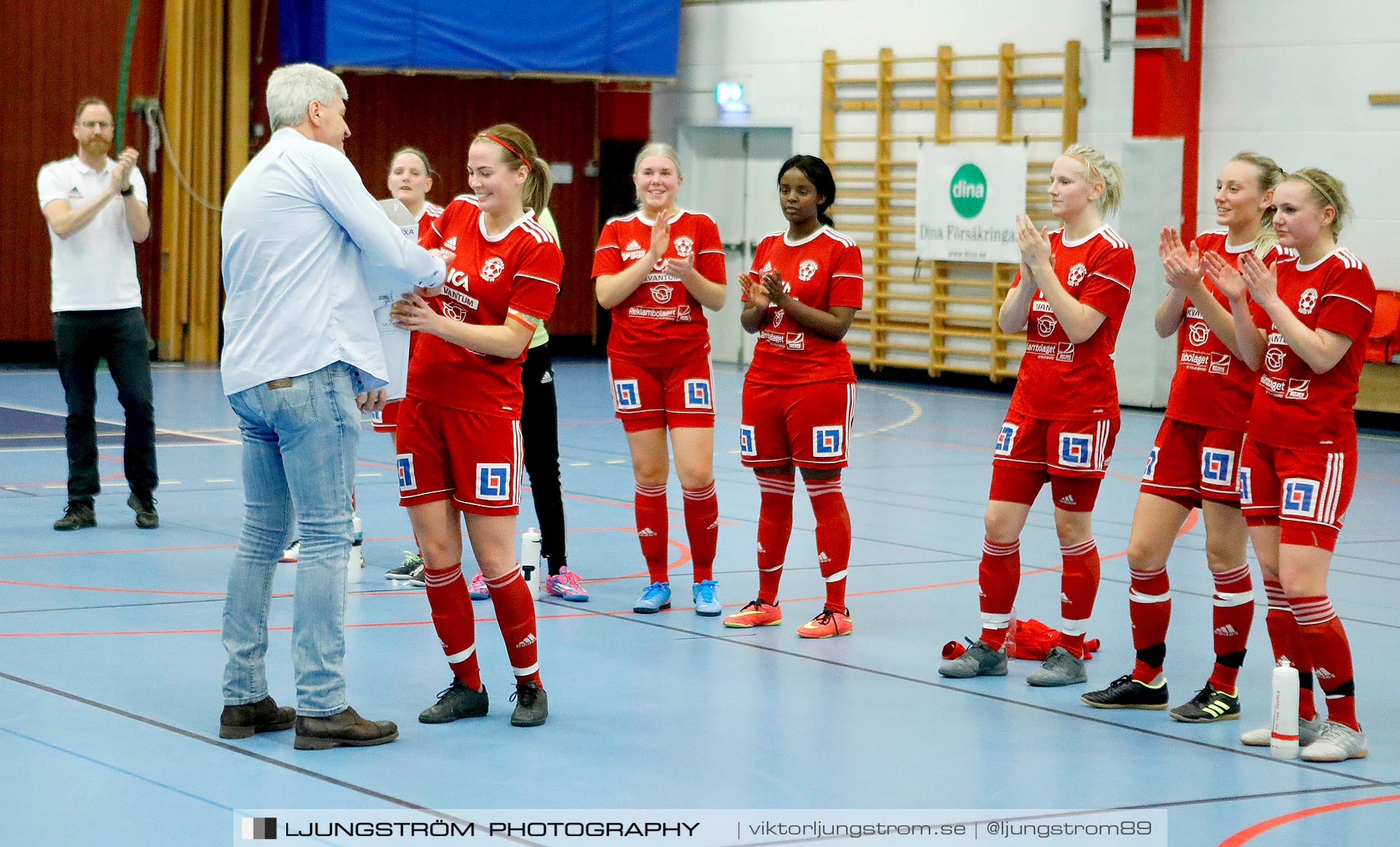 Dina-cupen 2020 FINAL Mariestads BoIS FF 1-Falköping Futsal Club 0-1,dam,Idrottshallen,Töreboda,Sverige,Futsal,,2020,229862