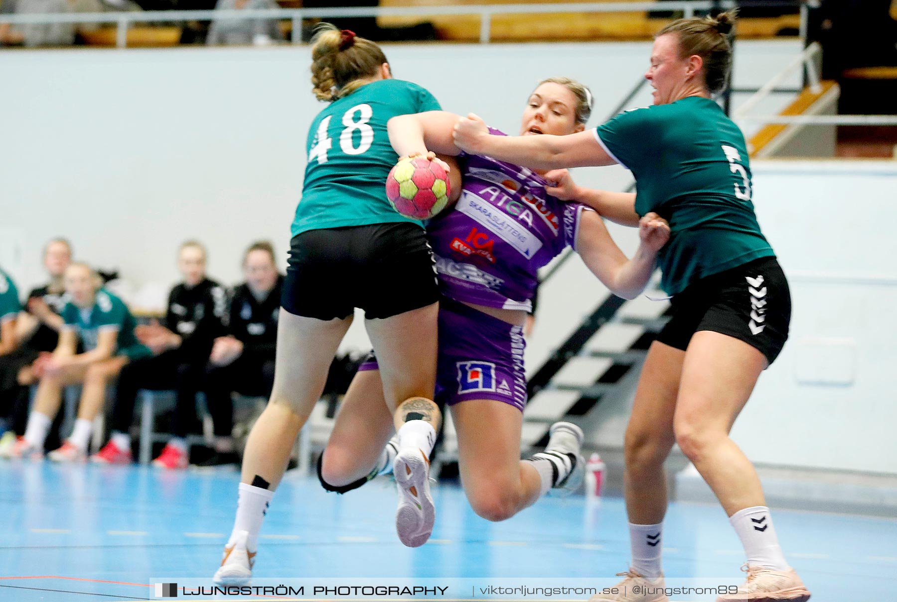 Skara HF U-Kv.IK Sport 20-20,dam,Skara Idrottshall,Skara,Sverige,Handboll,,2020,231589