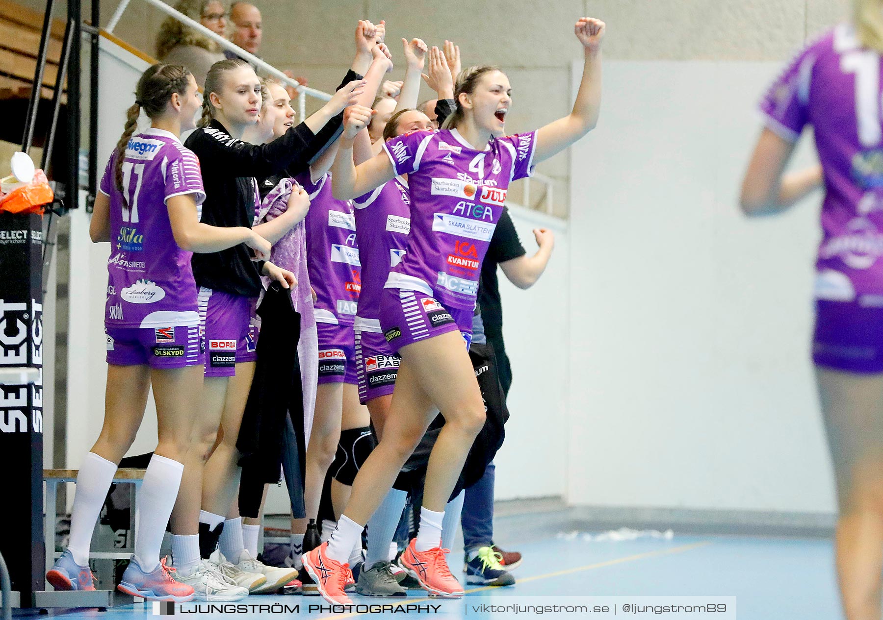 Skara HF U-Kv.IK Sport 20-20,dam,Skara Idrottshall,Skara,Sverige,Handboll,,2020,231688