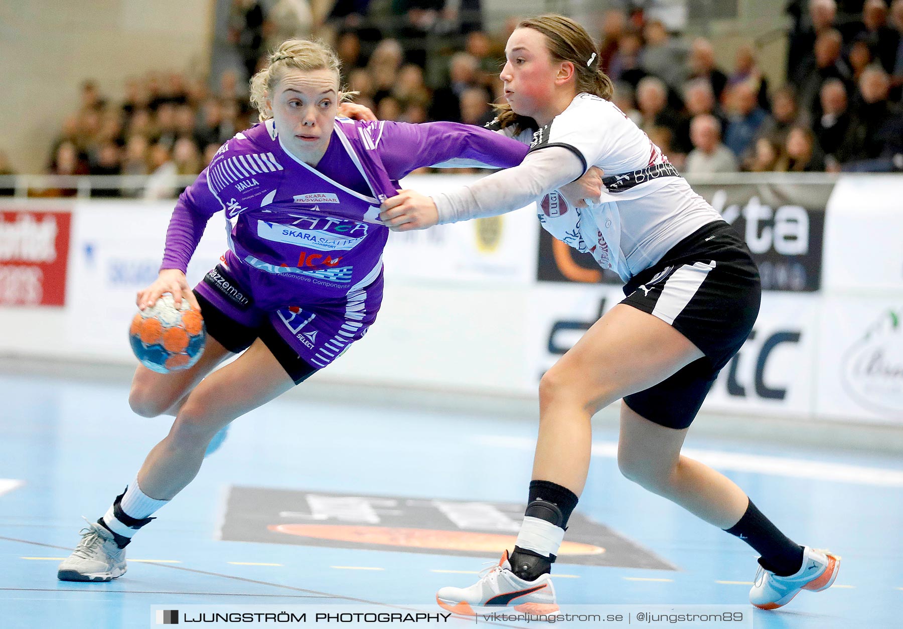 Skara HF-Lugi HF 31-30,dam,Skara Idrottshall,Skara,Sverige,Handboll,,2020,233629