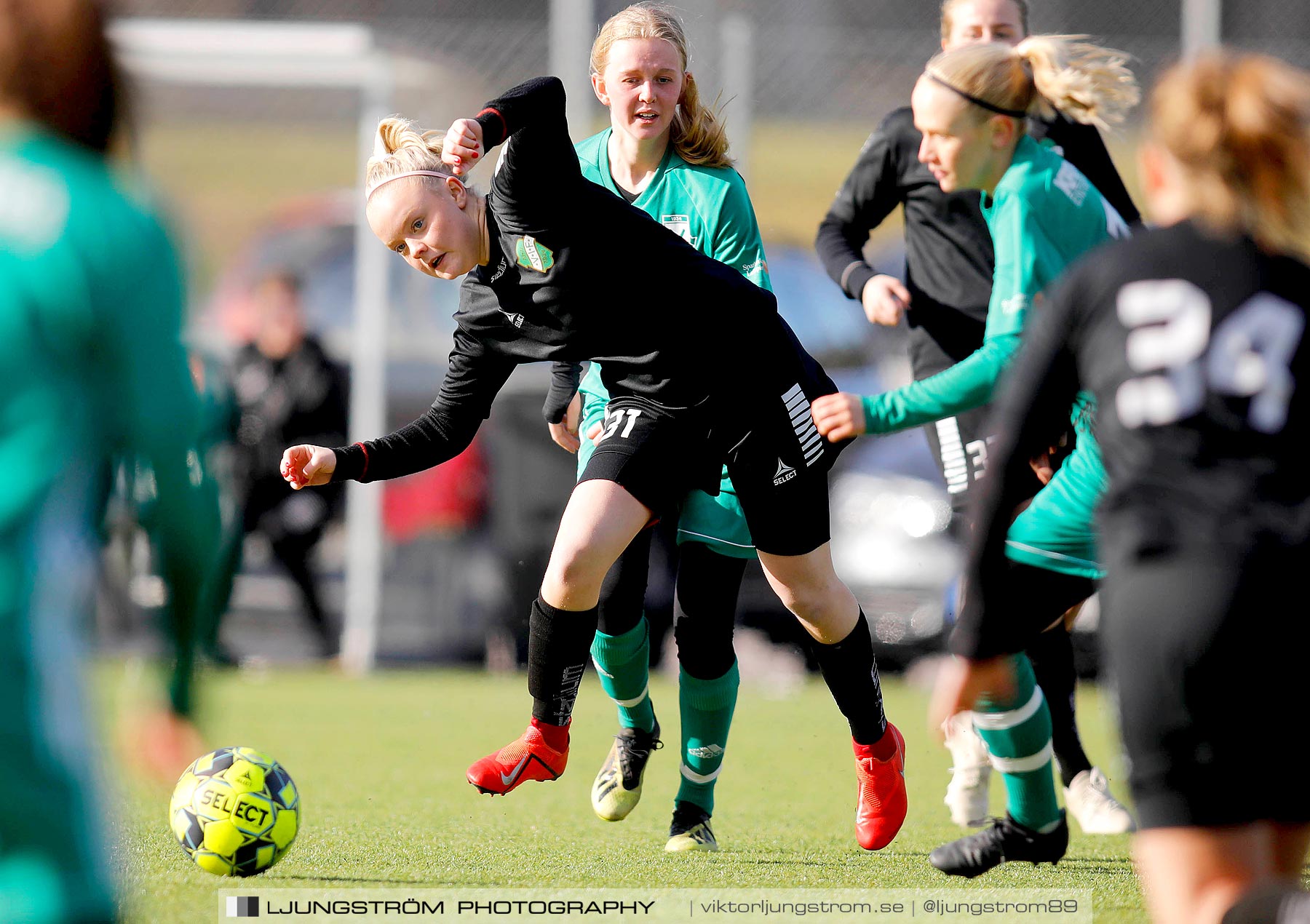 InterSport Cup DM Vinninga AIF-Våmbs IF 3-1,dam,Dinaplanen,Lidköping,Sverige,Fotboll,,2020,233945