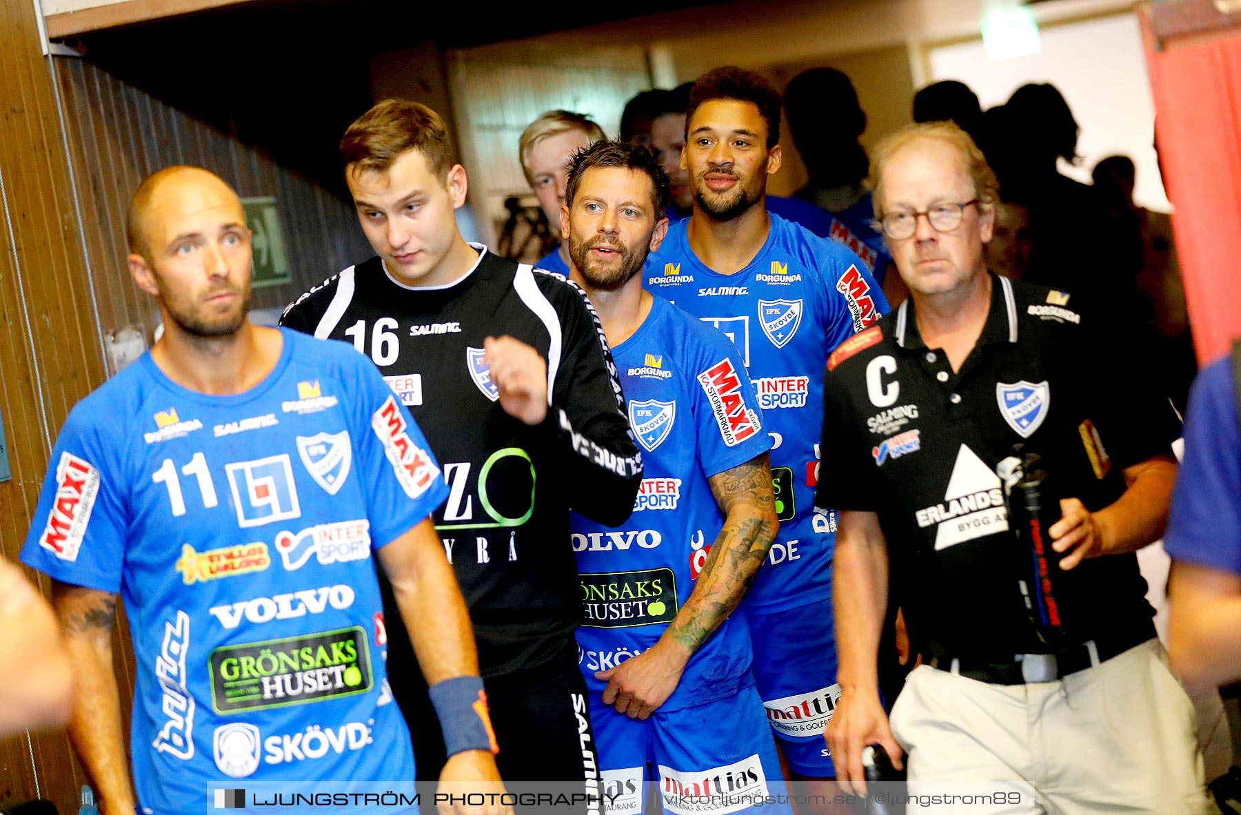 Träningsmatch IFK Skövde HK-Fredericia HK 32-30,herr,Arena Skövde,Skövde,Sverige,Handboll,,2019,236188