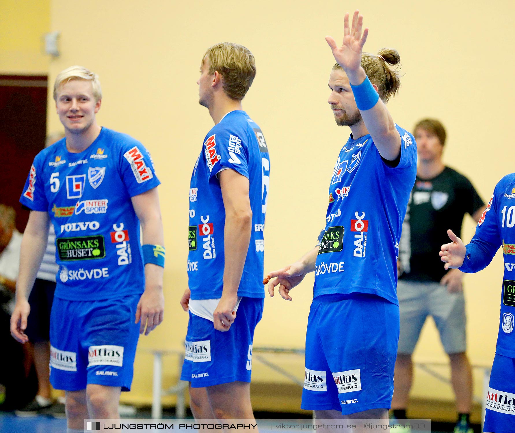 Träningsmatch IFK Skövde HK-Fredericia HK 32-30,herr,Arena Skövde,Skövde,Sverige,Handboll,,2019,236194