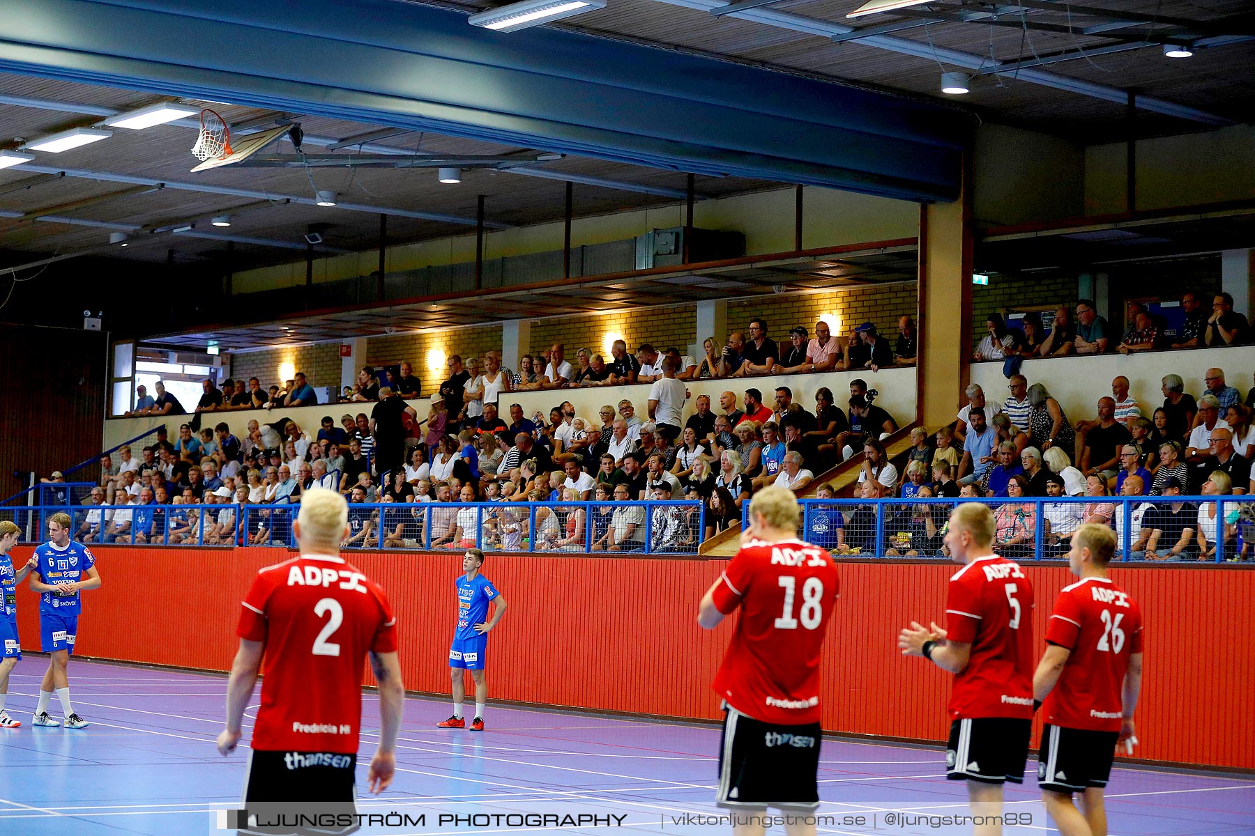 Träningsmatch IFK Skövde HK-Fredericia HK 32-30,herr,Arena Skövde,Skövde,Sverige,Handboll,,2019,236202