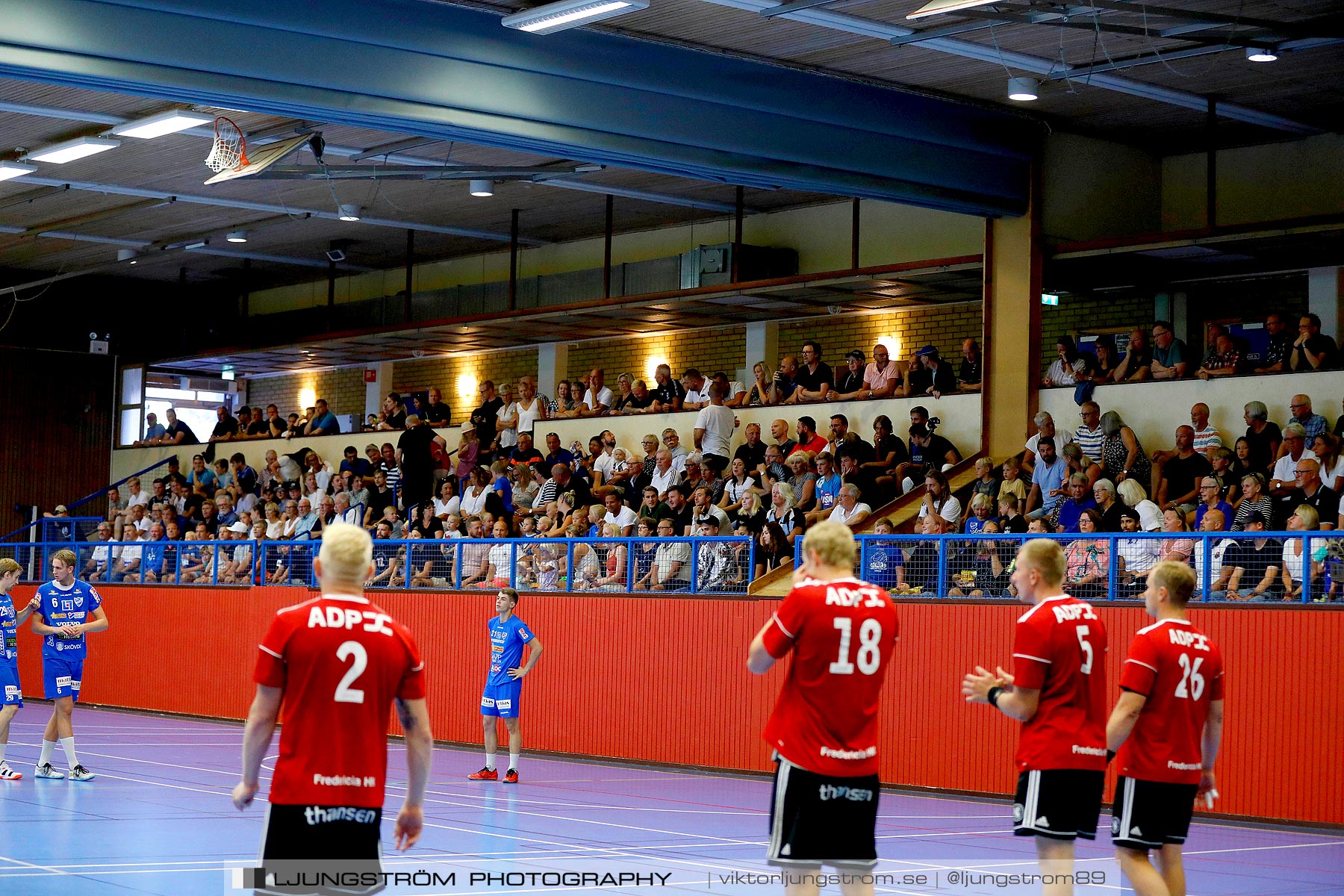 Träningsmatch IFK Skövde HK-Fredericia HK 32-30,herr,Arena Skövde,Skövde,Sverige,Handboll,,2019,236202