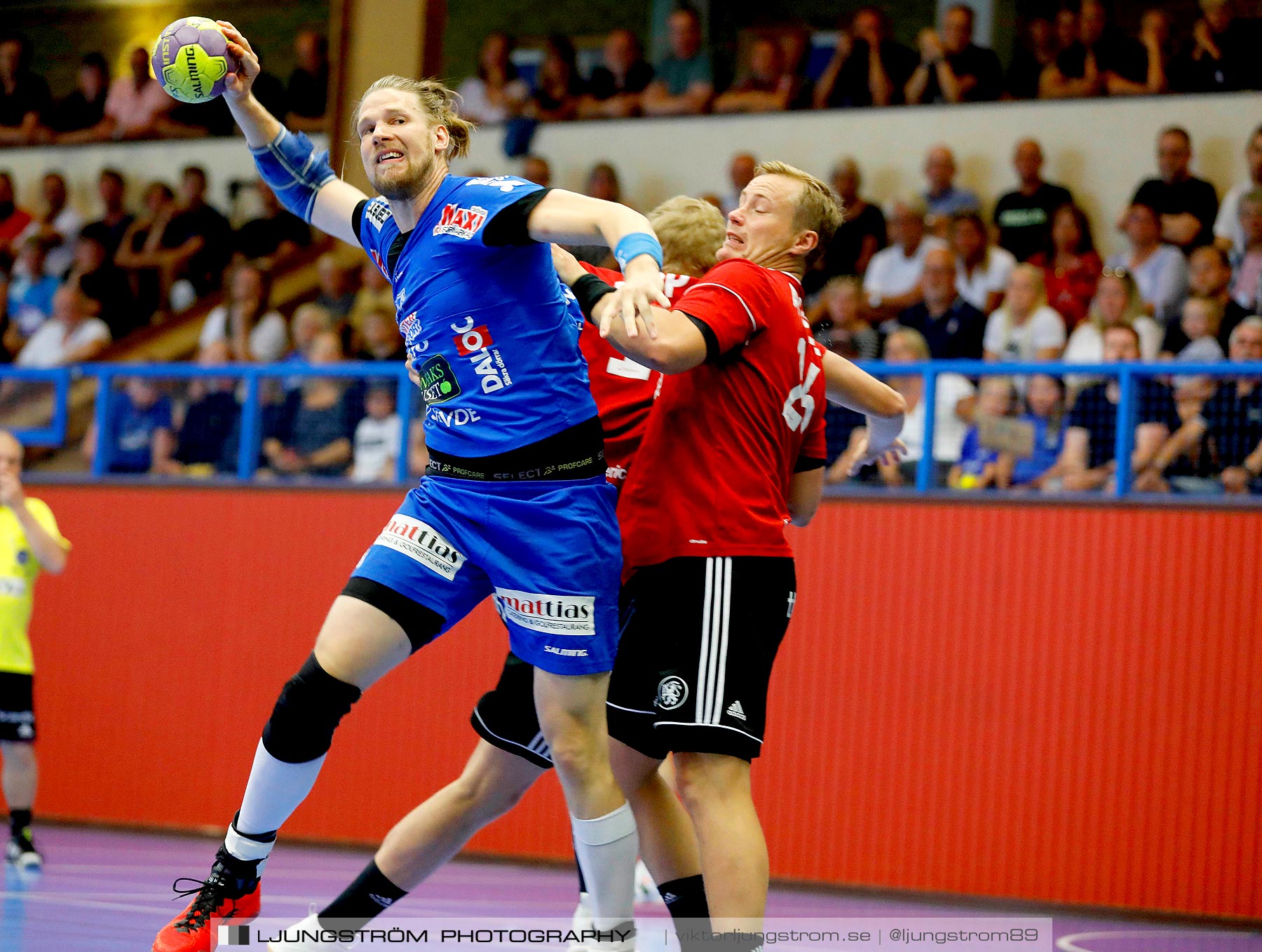 Träningsmatch IFK Skövde HK-Fredericia HK 32-30,herr,Arena Skövde,Skövde,Sverige,Handboll,,2019,236204