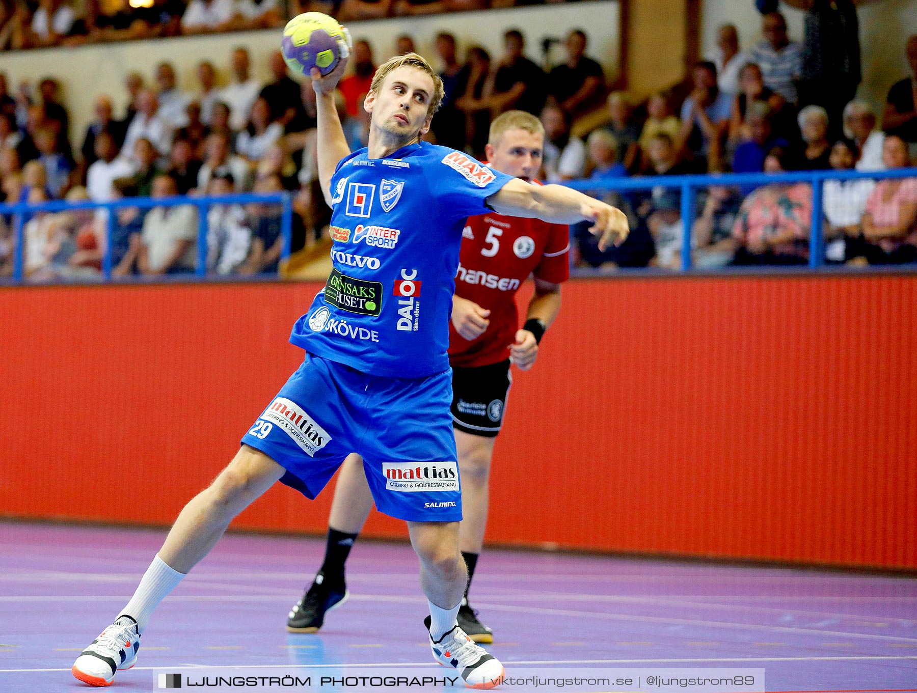 Träningsmatch IFK Skövde HK-Fredericia HK 32-30,herr,Arena Skövde,Skövde,Sverige,Handboll,,2019,236205