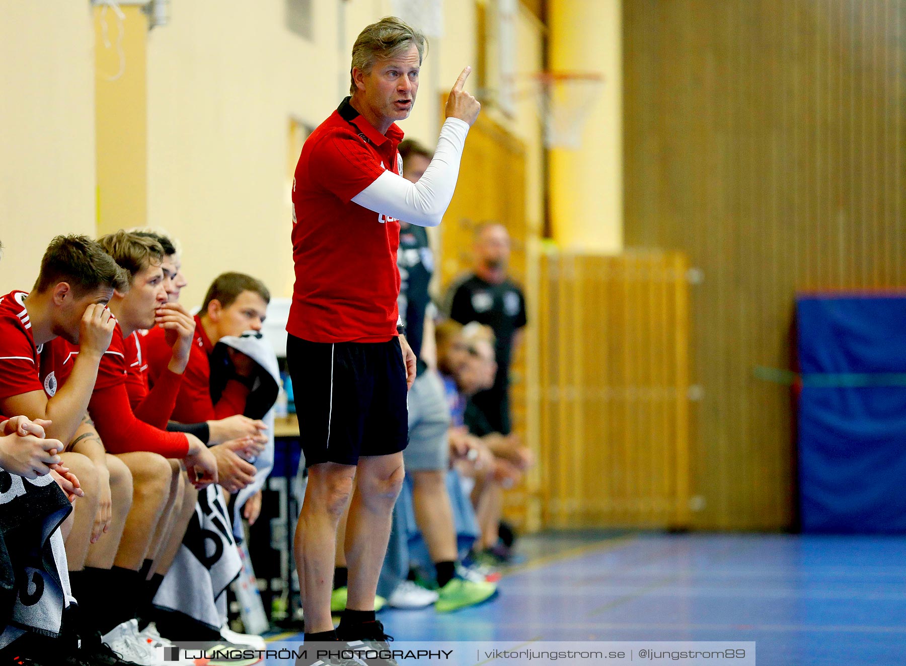 Träningsmatch IFK Skövde HK-Fredericia HK 32-30,herr,Arena Skövde,Skövde,Sverige,Handboll,,2019,236212