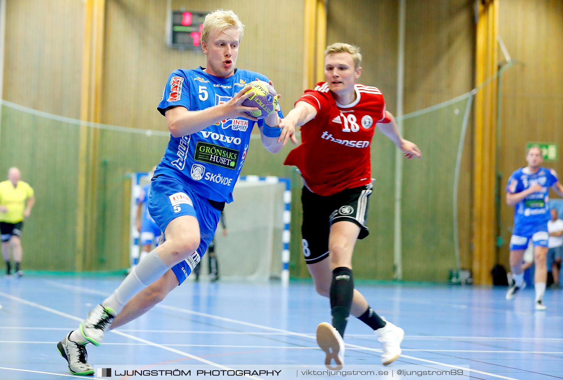 Träningsmatch IFK Skövde HK-Fredericia HK 32-30,herr,Arena Skövde,Skövde,Sverige,Handboll,,2019,236221