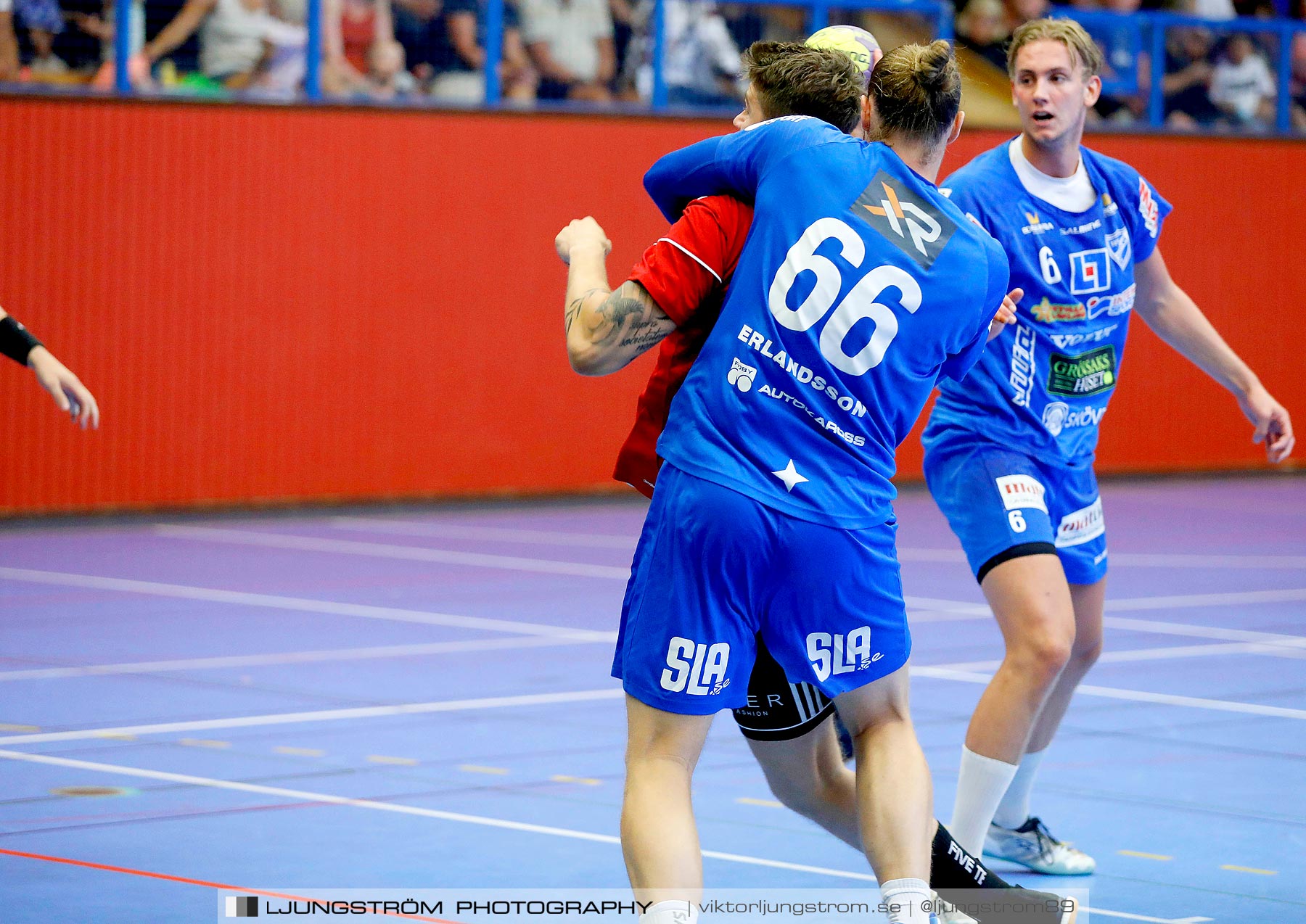 Träningsmatch IFK Skövde HK-Fredericia HK 32-30,herr,Arena Skövde,Skövde,Sverige,Handboll,,2019,236236