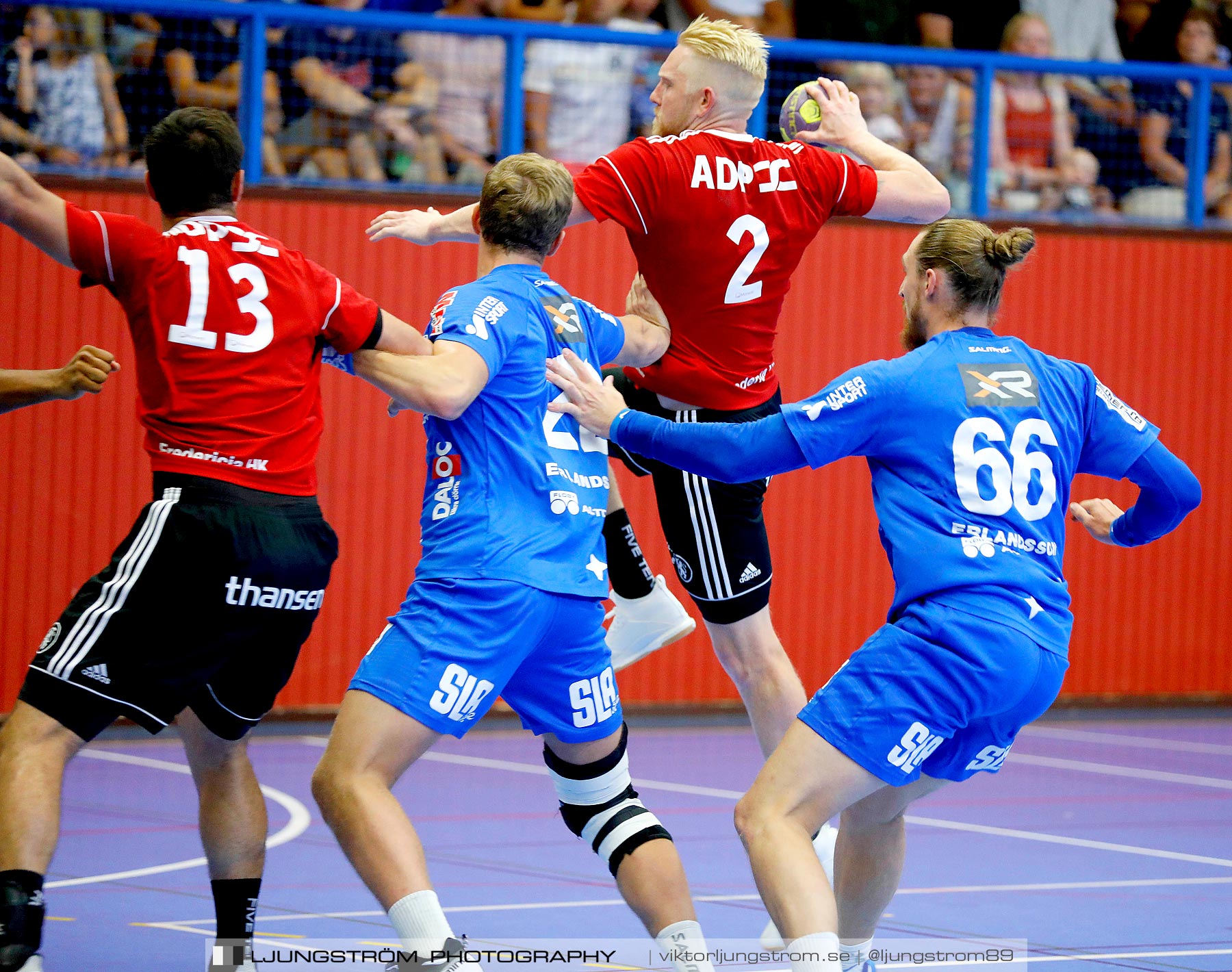 Träningsmatch IFK Skövde HK-Fredericia HK 32-30,herr,Arena Skövde,Skövde,Sverige,Handboll,,2019,236241