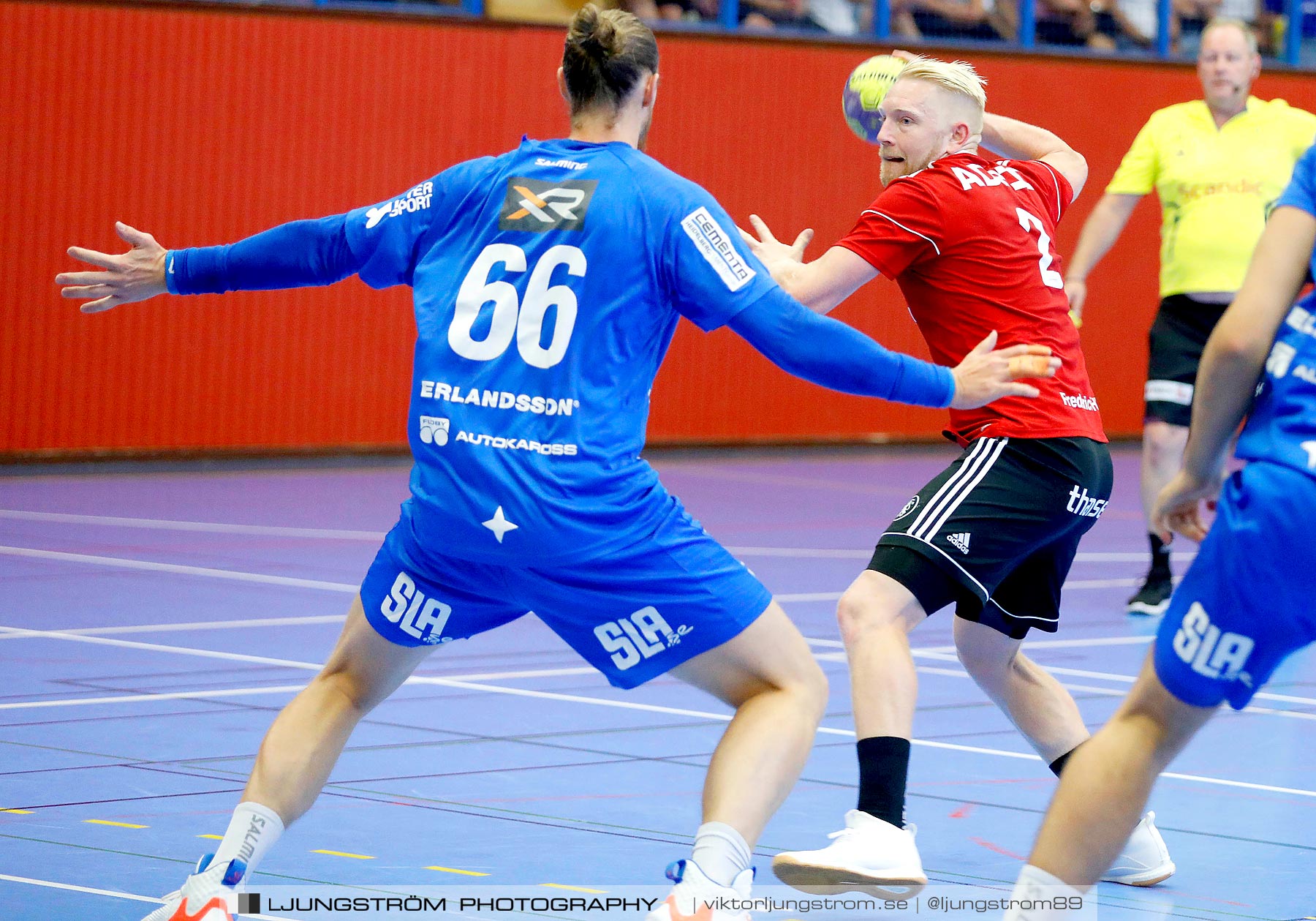 Träningsmatch IFK Skövde HK-Fredericia HK 32-30,herr,Arena Skövde,Skövde,Sverige,Handboll,,2019,236244