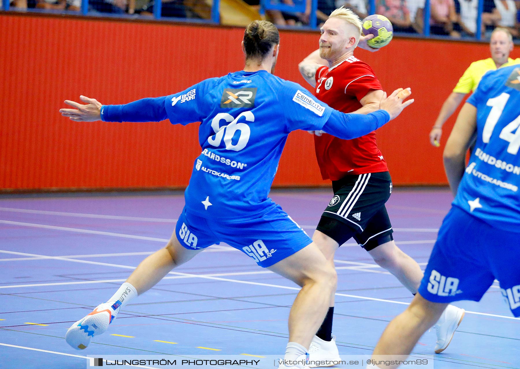 Träningsmatch IFK Skövde HK-Fredericia HK 32-30,herr,Arena Skövde,Skövde,Sverige,Handboll,,2019,236245