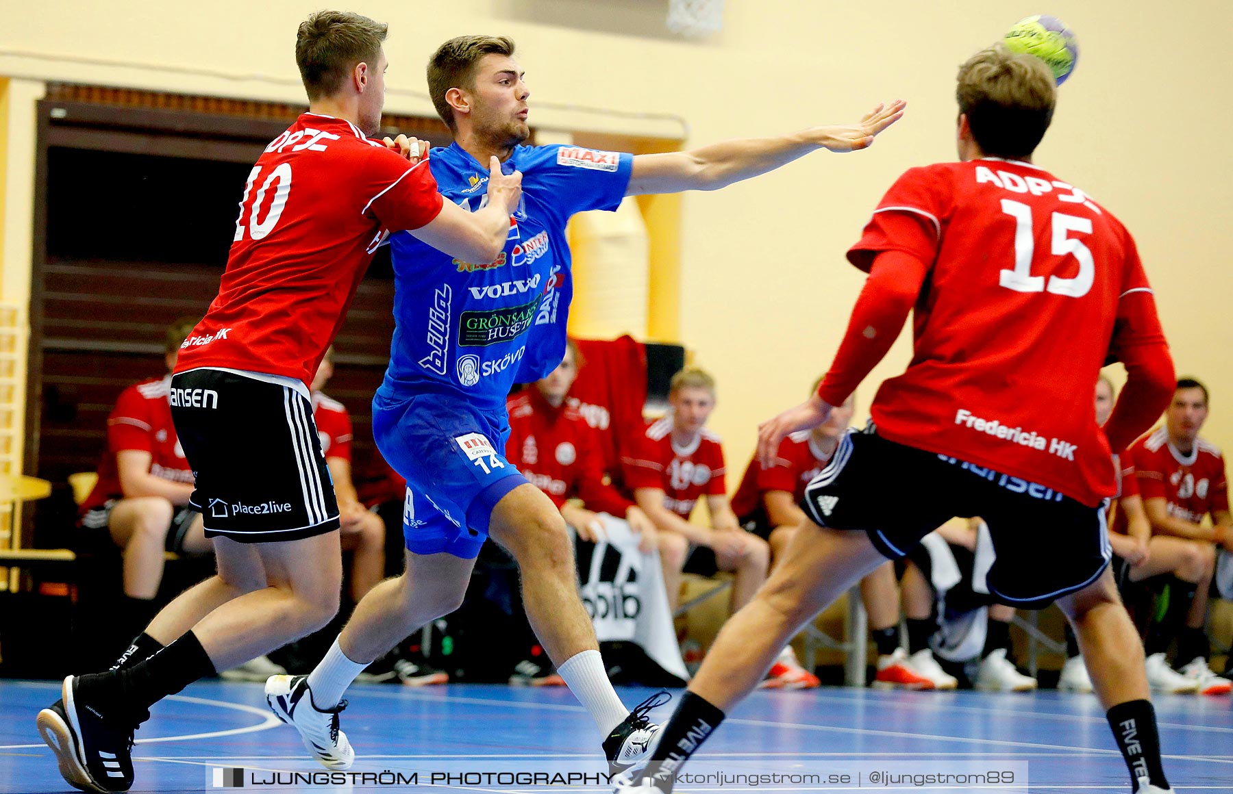 Träningsmatch IFK Skövde HK-Fredericia HK 32-30,herr,Arena Skövde,Skövde,Sverige,Handboll,,2019,236259