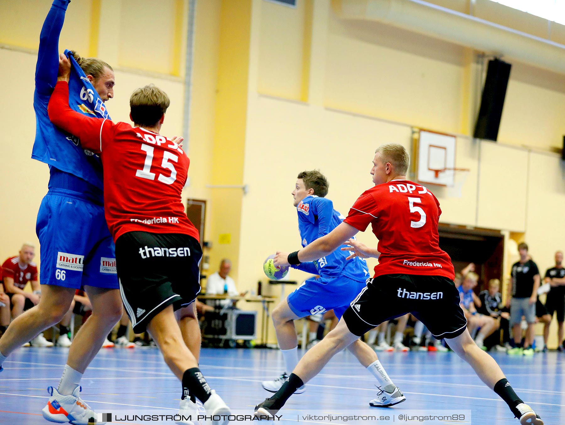 Träningsmatch IFK Skövde HK-Fredericia HK 32-30,herr,Arena Skövde,Skövde,Sverige,Handboll,,2019,236261