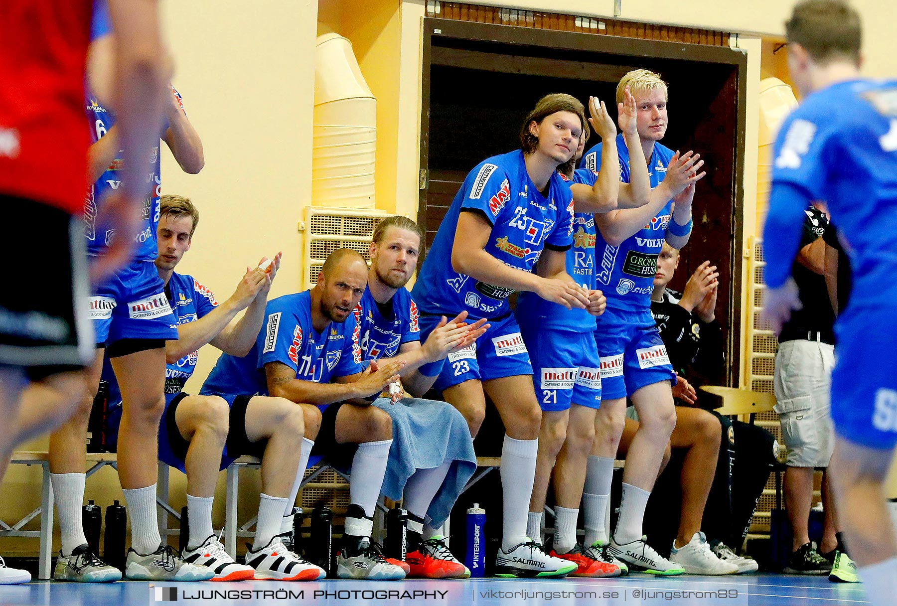 Träningsmatch IFK Skövde HK-Fredericia HK 32-30,herr,Arena Skövde,Skövde,Sverige,Handboll,,2019,236264