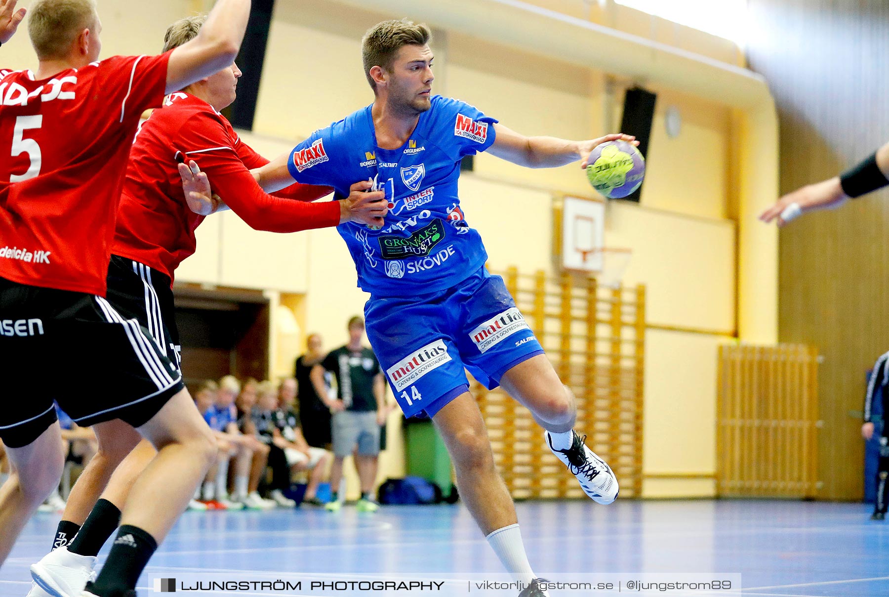 Träningsmatch IFK Skövde HK-Fredericia HK 32-30,herr,Arena Skövde,Skövde,Sverige,Handboll,,2019,236265