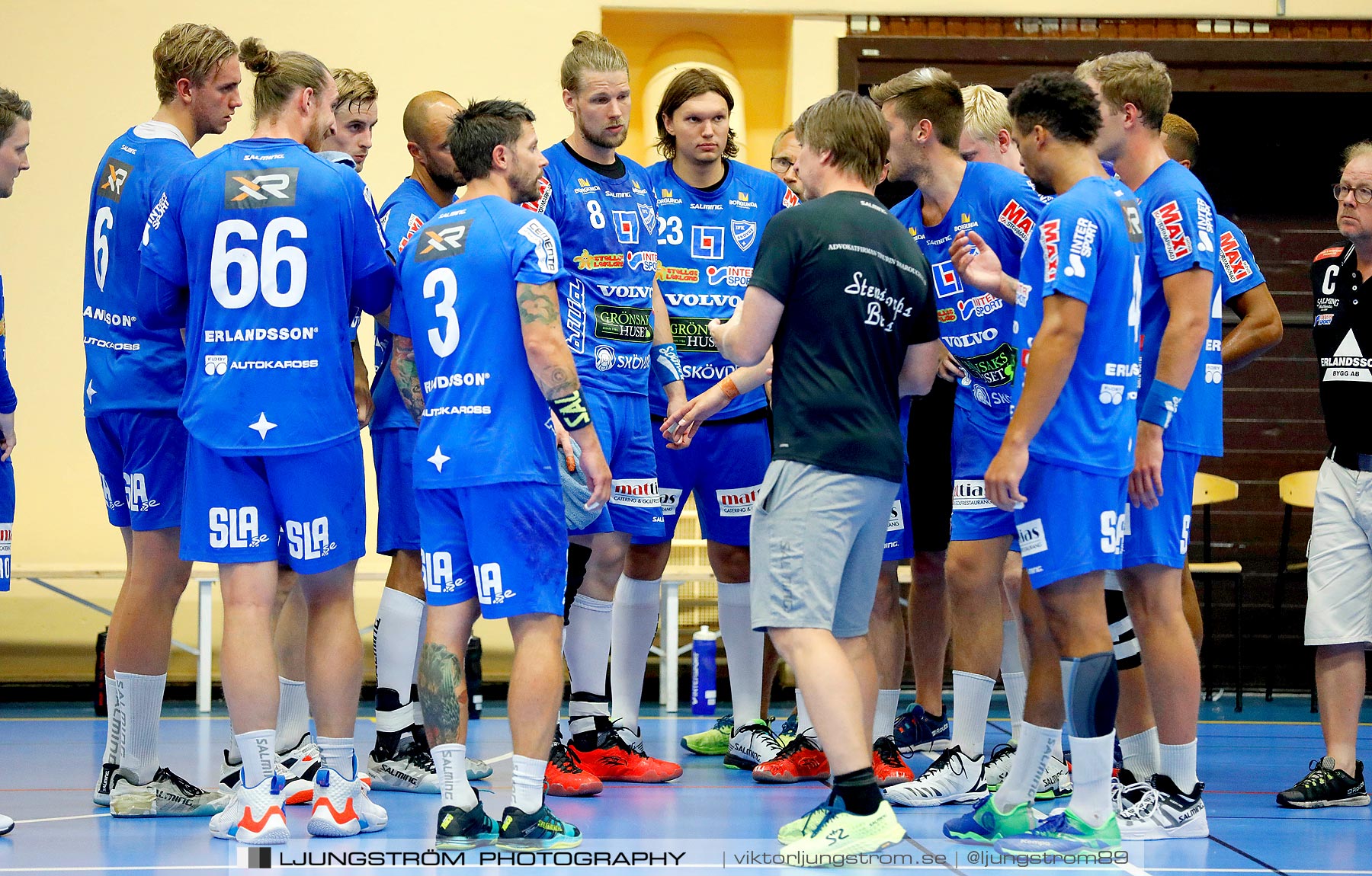 Träningsmatch IFK Skövde HK-Fredericia HK 32-30,herr,Arena Skövde,Skövde,Sverige,Handboll,,2019,236270