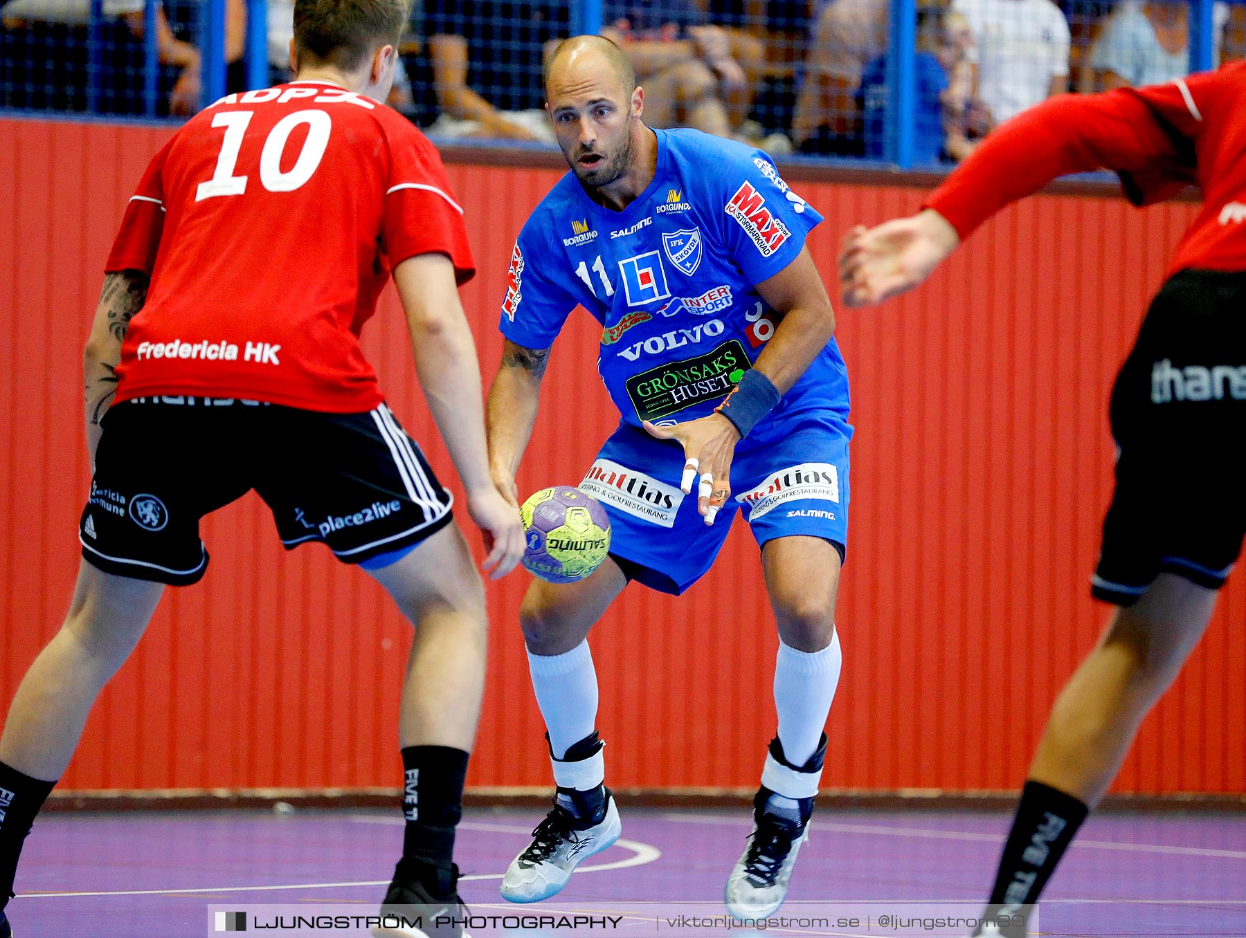 Träningsmatch IFK Skövde HK-Fredericia HK 32-30,herr,Arena Skövde,Skövde,Sverige,Handboll,,2019,236280